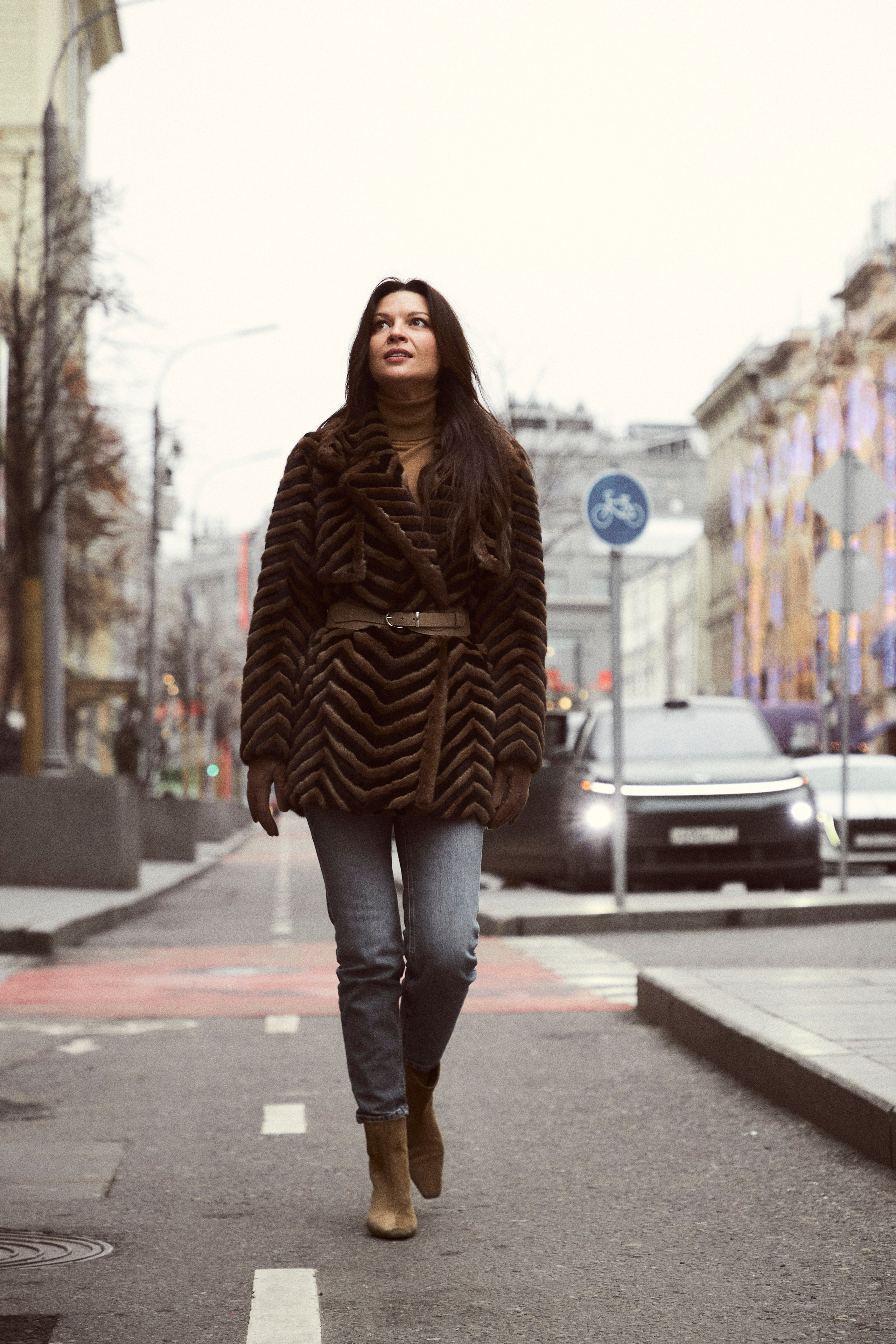 Прогулочная фотосессия по Москве по Неглинной. Анна Потявина. Фотограф Москва