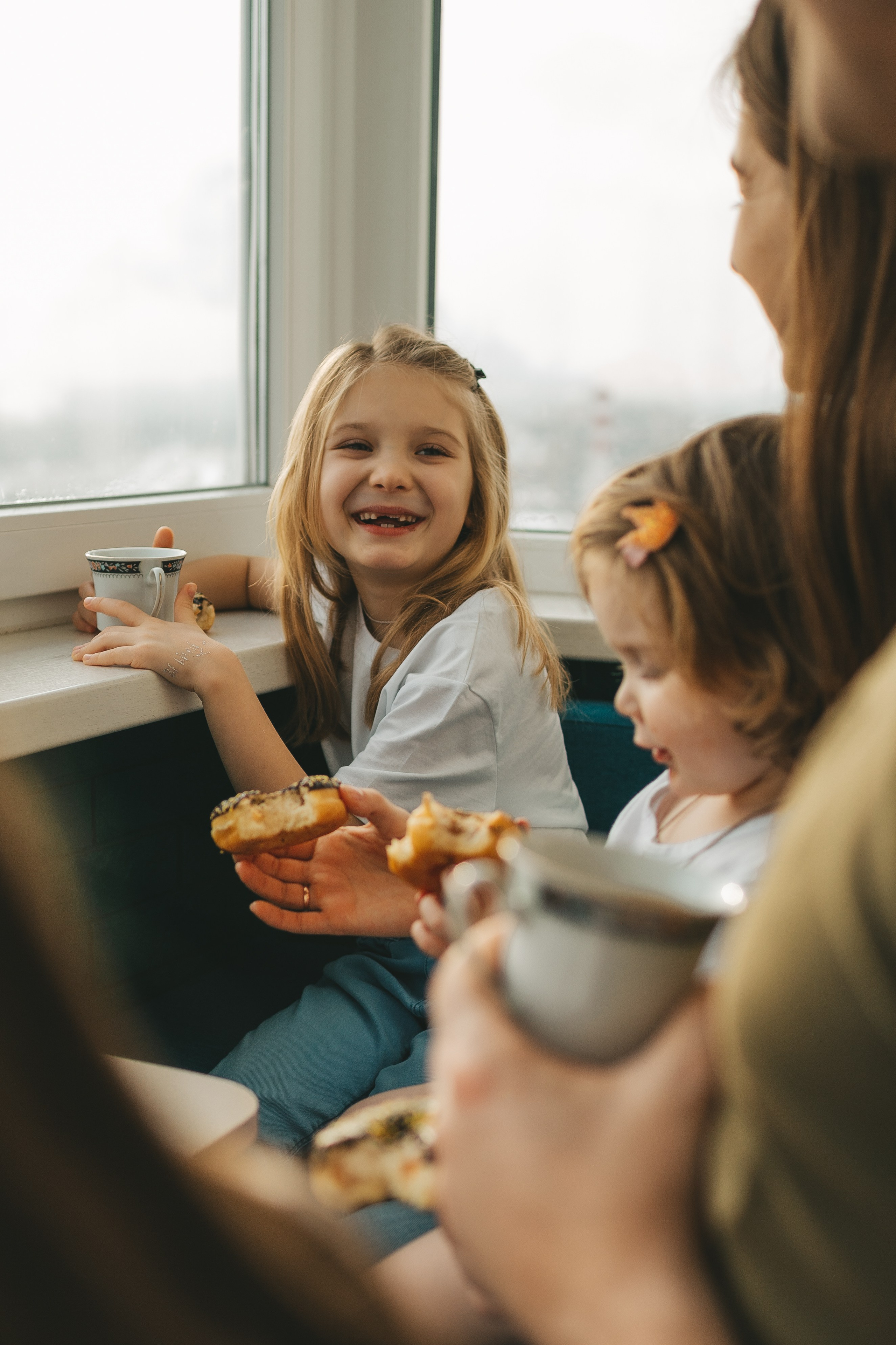 Семья Пети и Алёны (домашняя фотосессия). Семейный и детский фотограф и видеограф в Москве, Дрокина Наталья