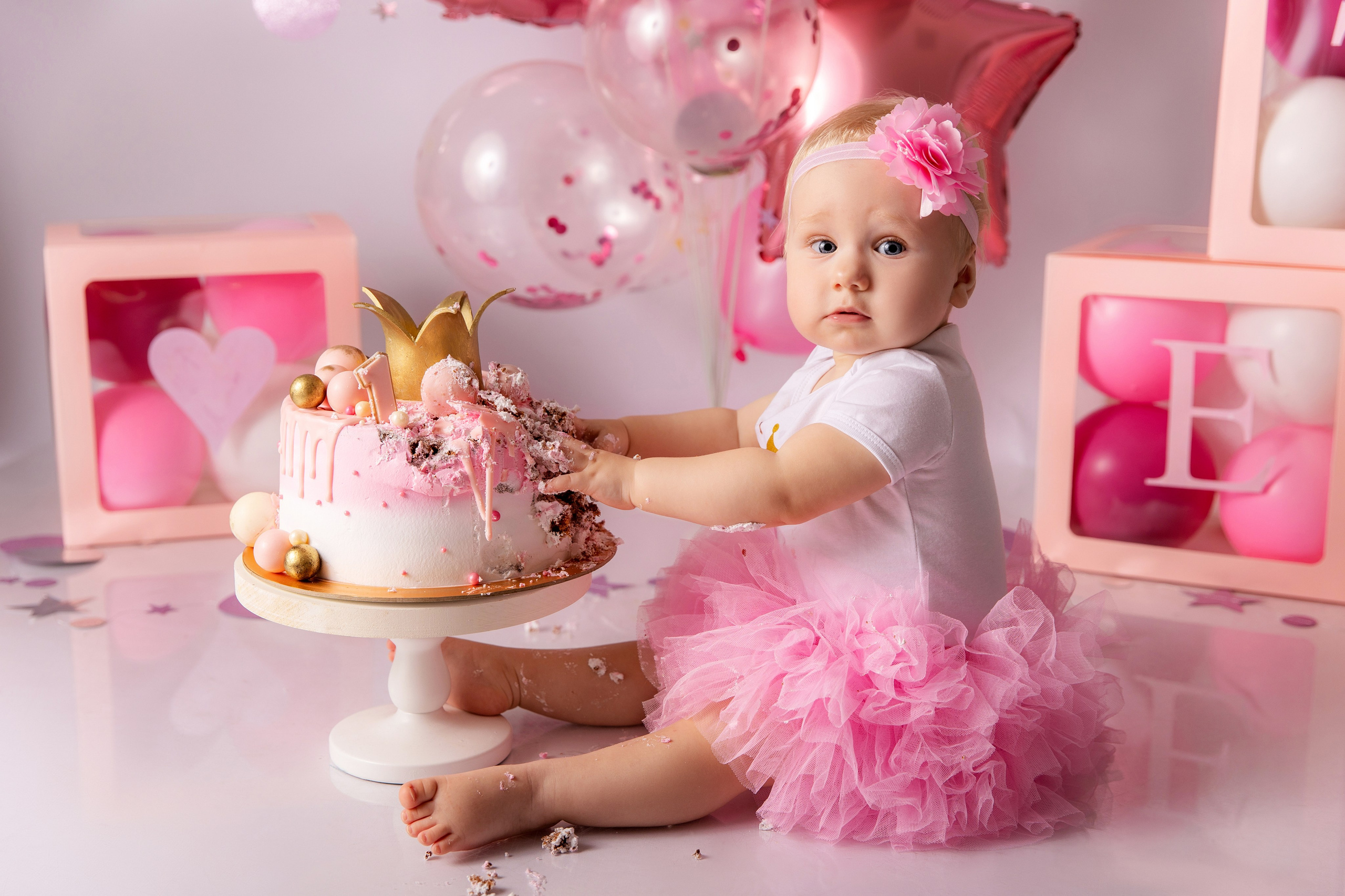 Годик. Фотограф новорожденных, семейный фотограф в Санкт-Петербурге