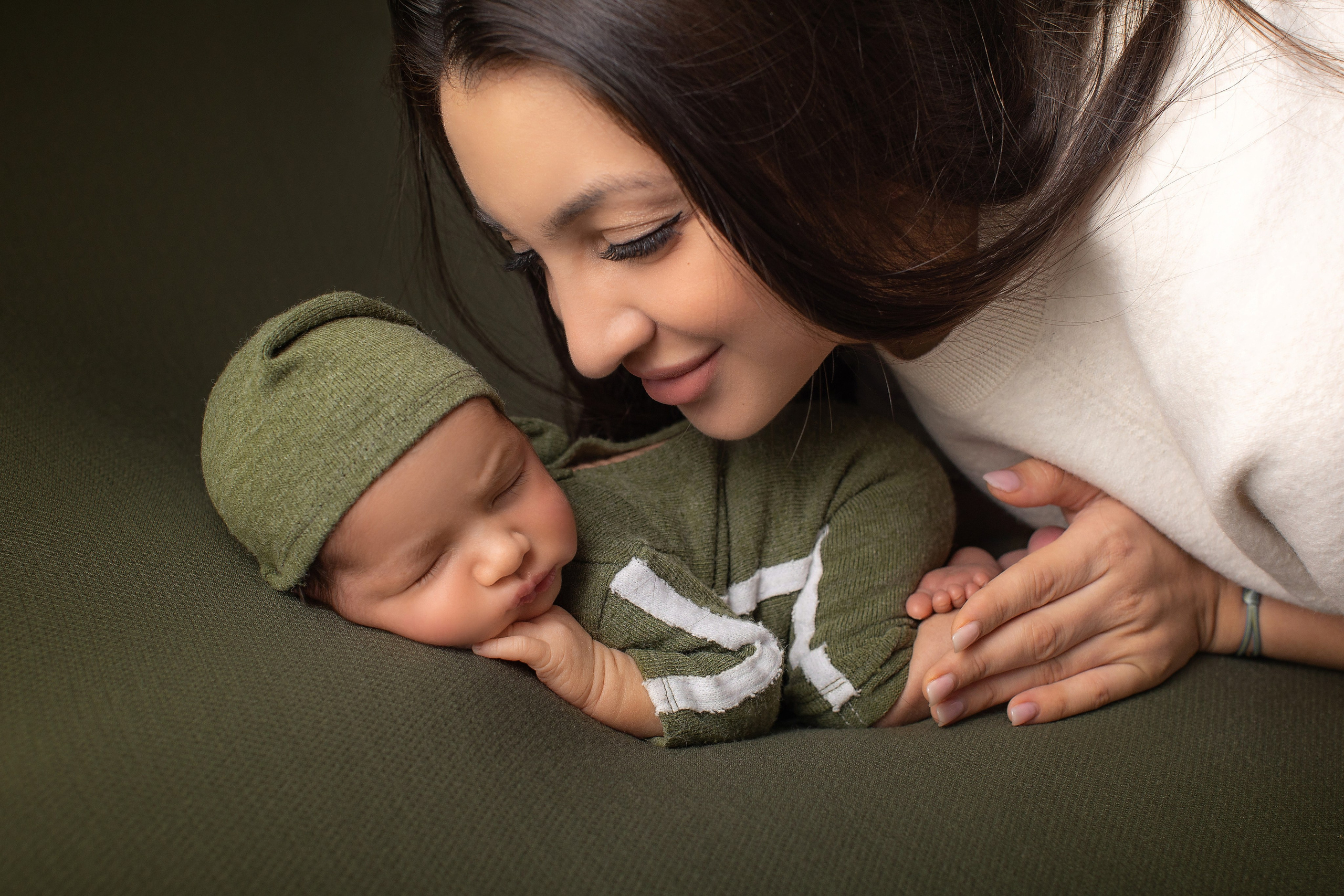 Forest green. Фотограф новорожденных, семейный фотограф в Санкт-Петербурге