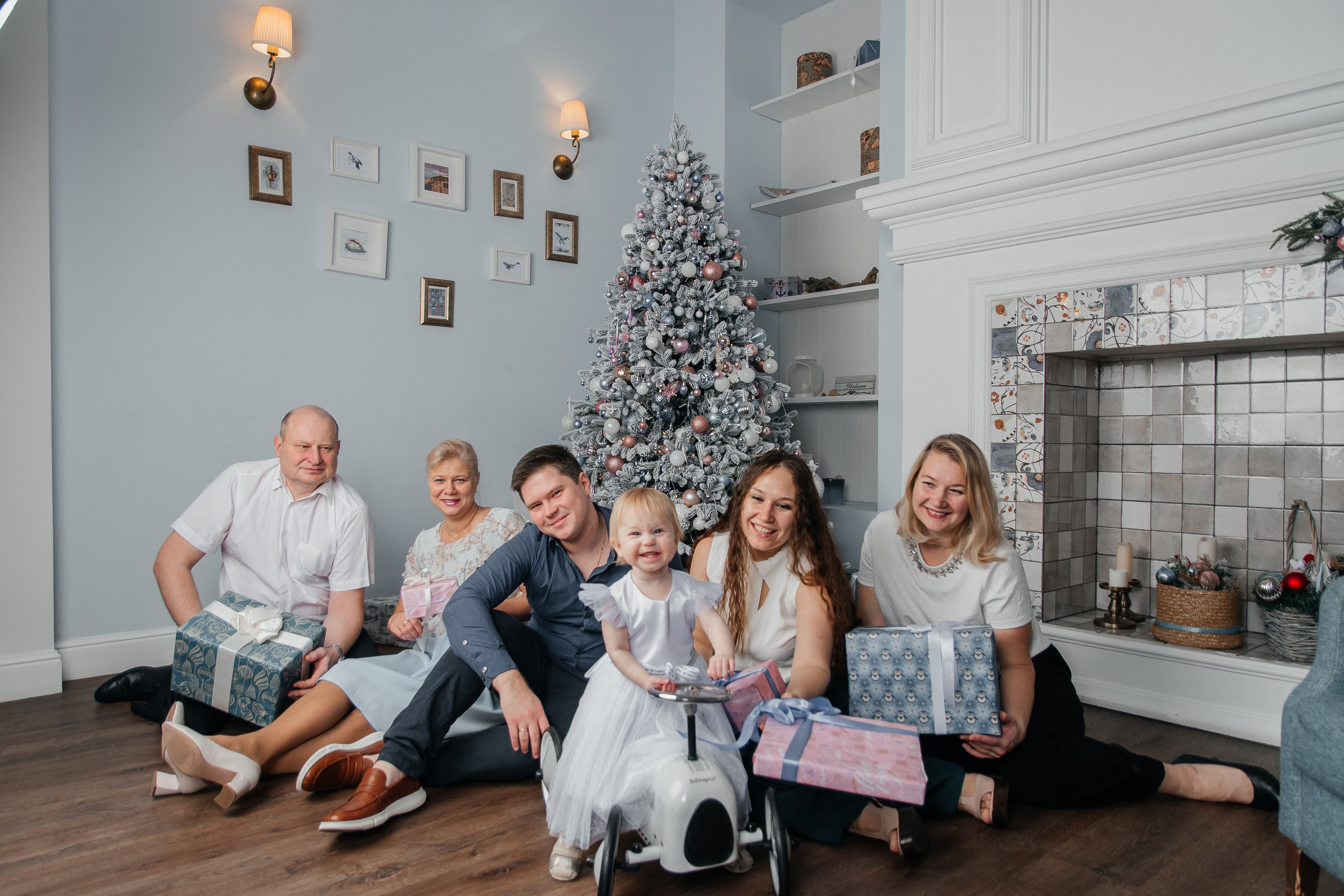 Большая семейная съёмка