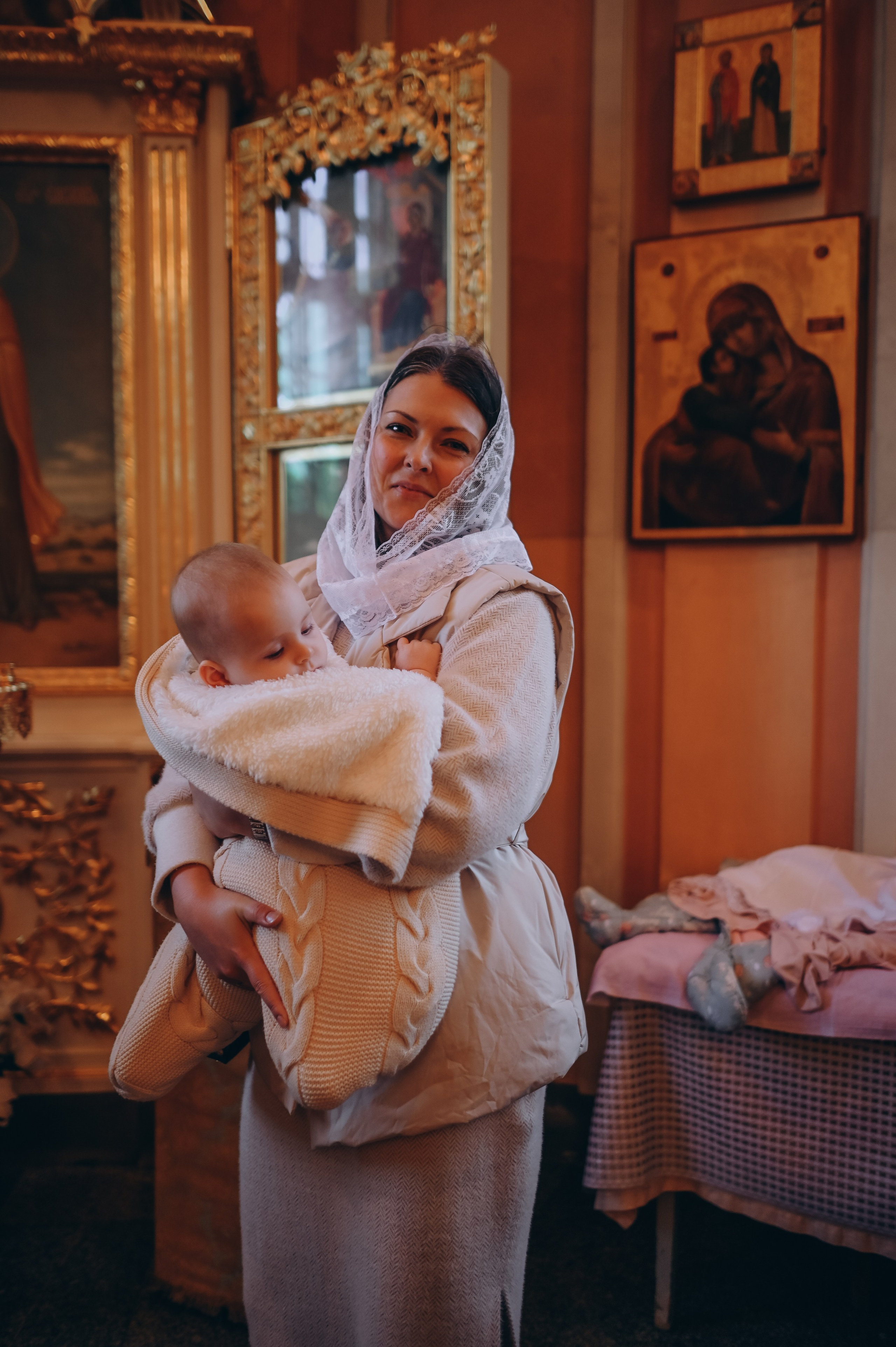 Крещение Любочки. Семейный и свадебный фотограф в Санкт-Петербурге Яна