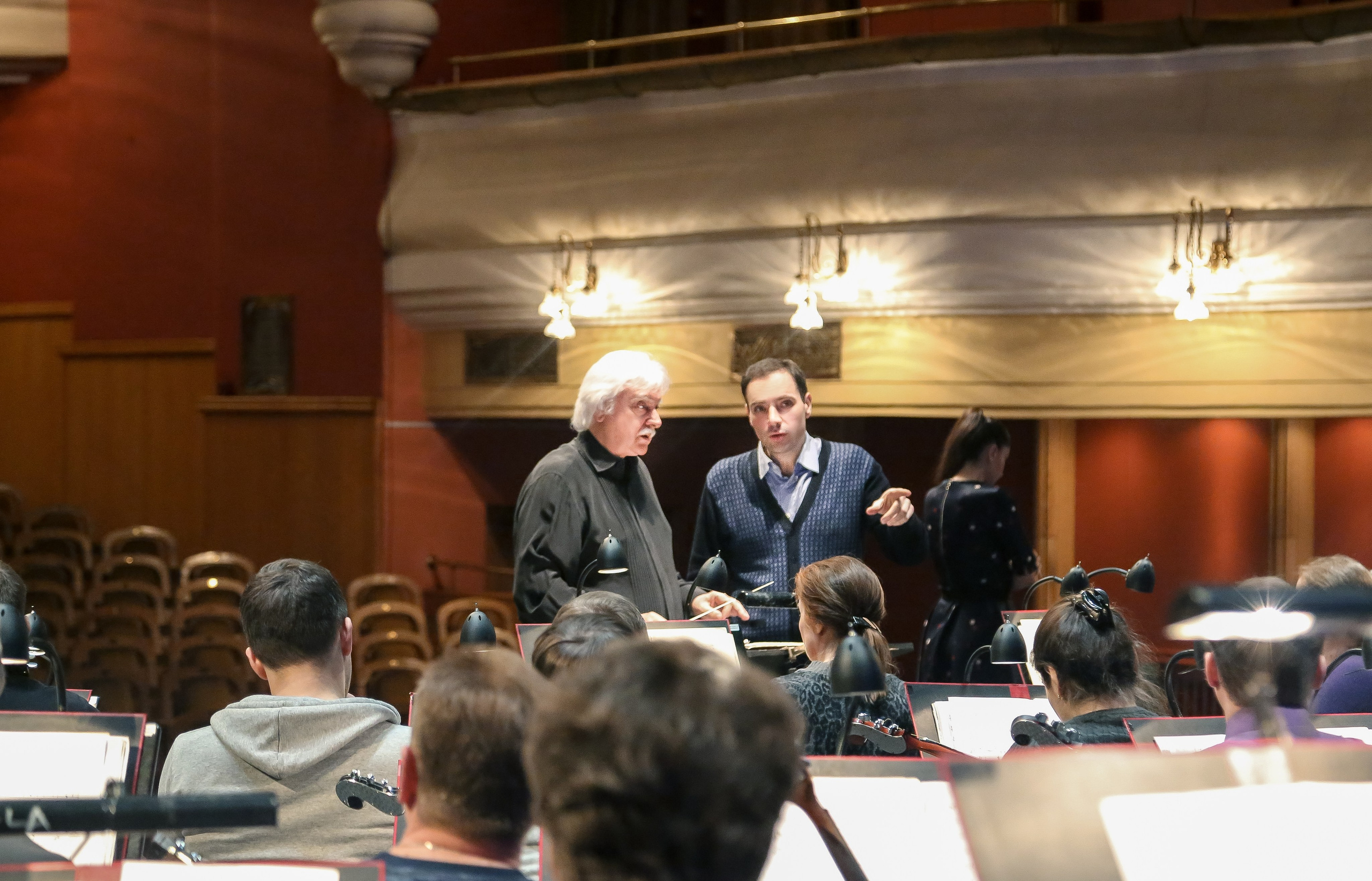 Осиповский оркестр в Новой опере. Дарья Письменюк / Darya Leitstern — фотограф, музыкант, журналист, путешественник