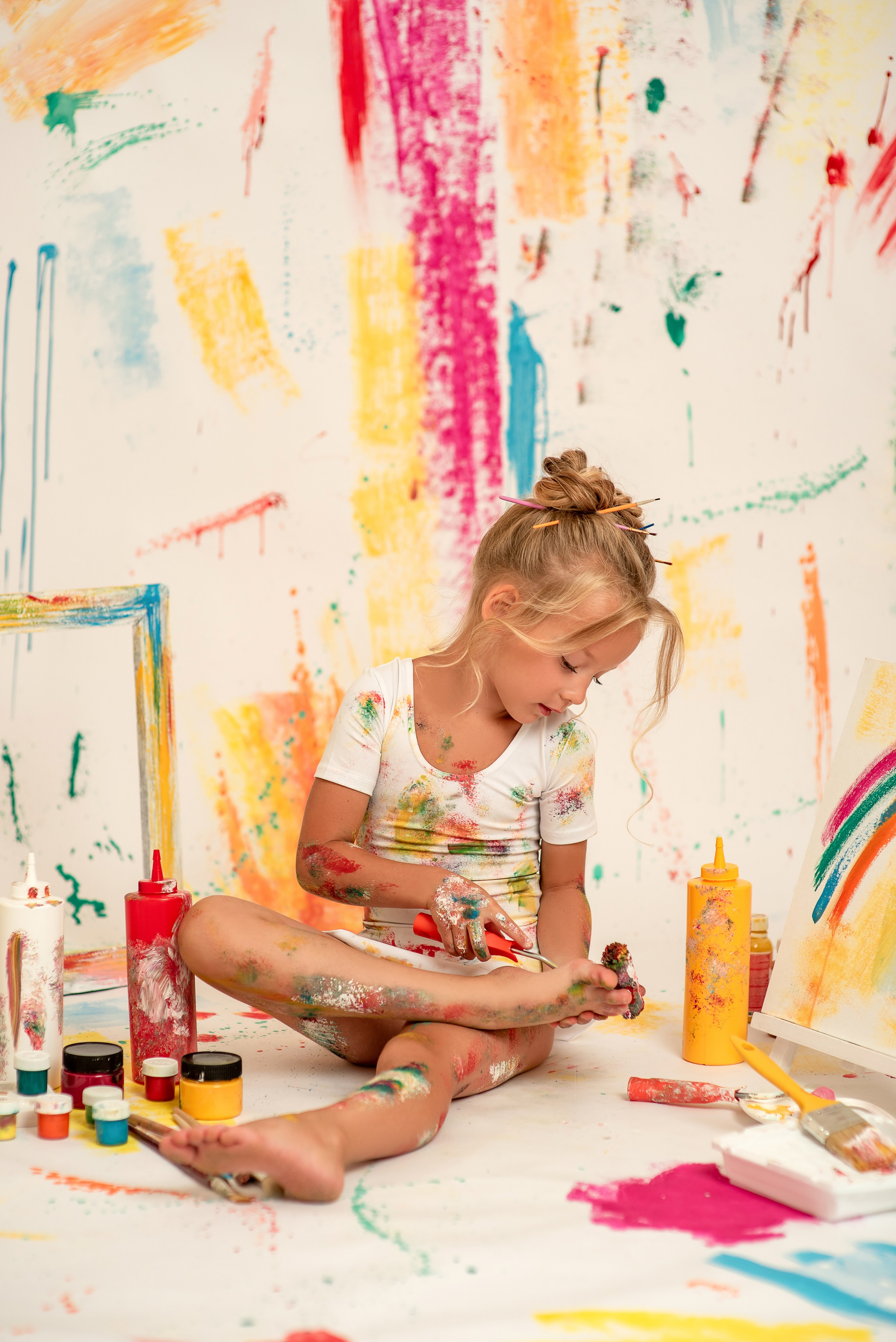 Полина краски. Семейный и детский фотограф Наталья Горда