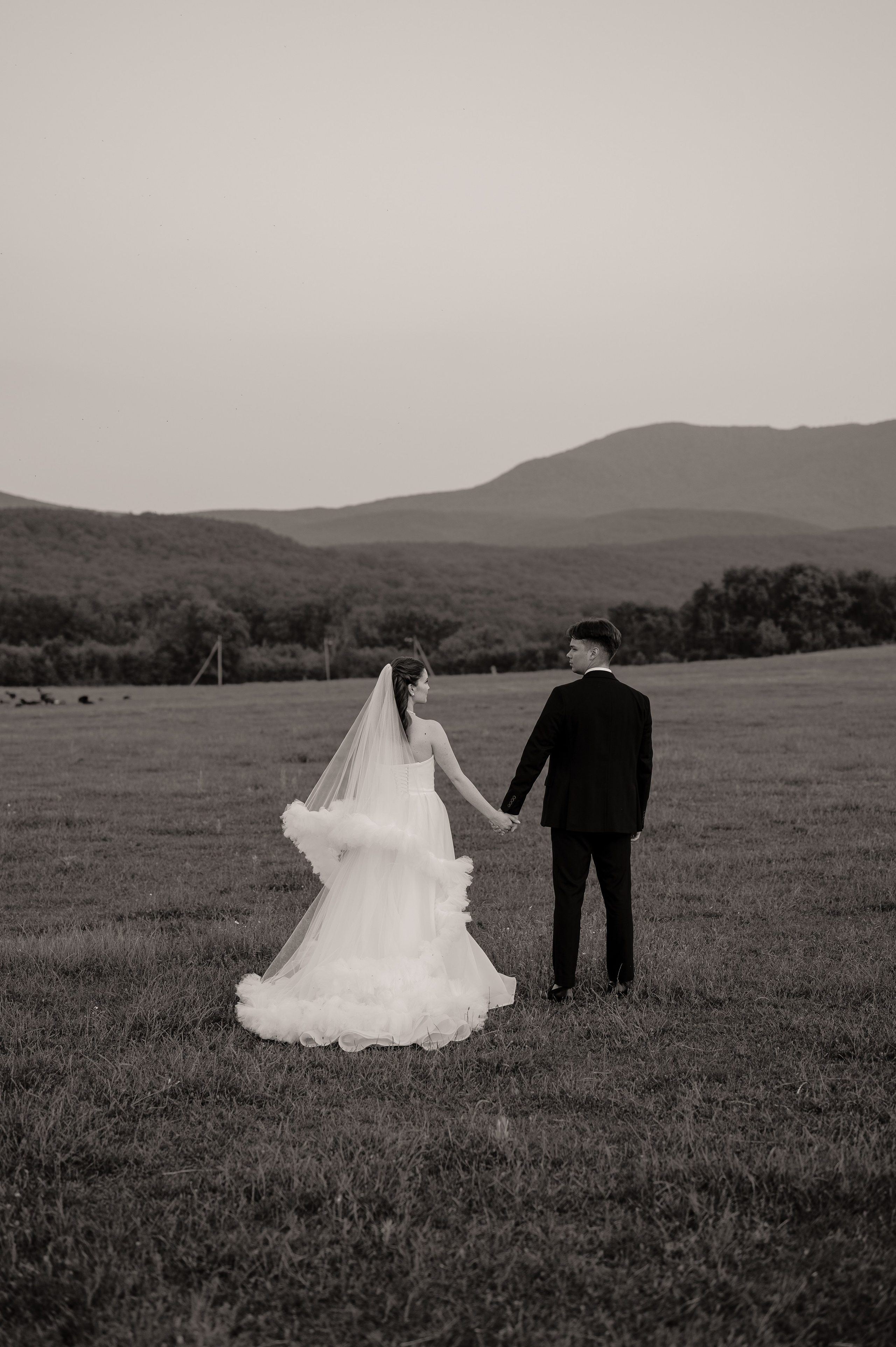 Свадебная съёмка в горах. Свадебный и семейный фотограф в Краснодаре Алина Мельник
