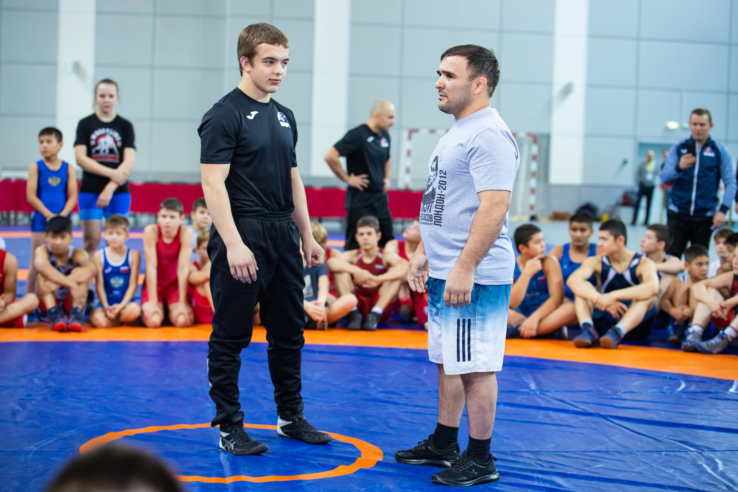 Мастер класс звёзд спортивной борьбы. Фотограф Александр Поздняков  Новосибирск