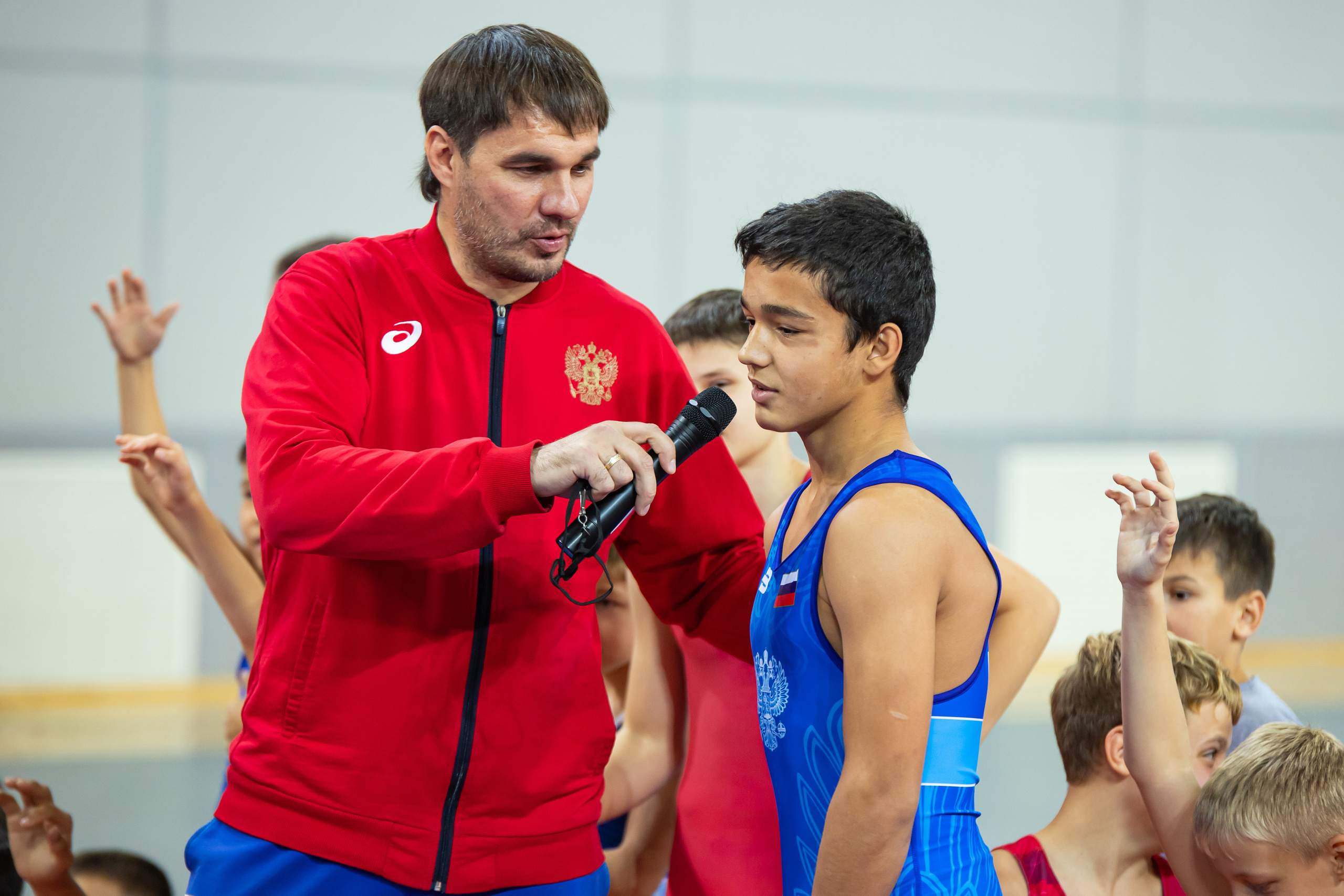 Мастер класс звёзд спортивной борьбы. Фотограф Александр Поздняков  Новосибирск