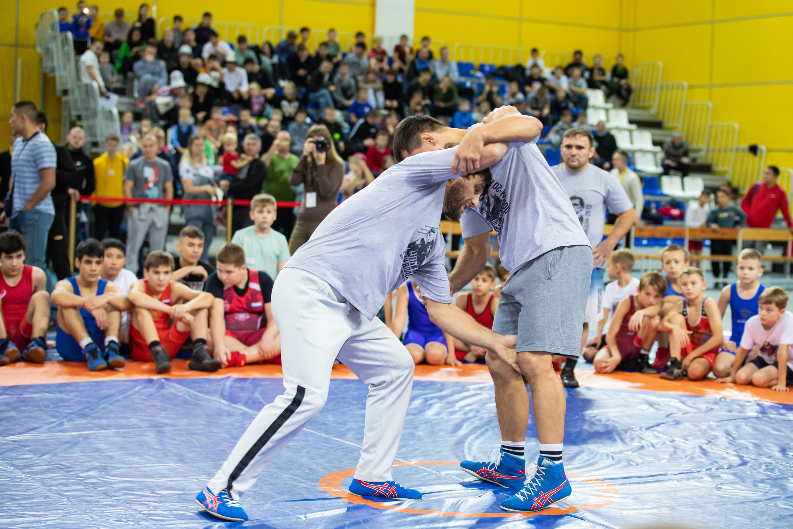 Мастер класс звёзд спортивной борьбы. Фотограф Александр Поздняков  Новосибирск