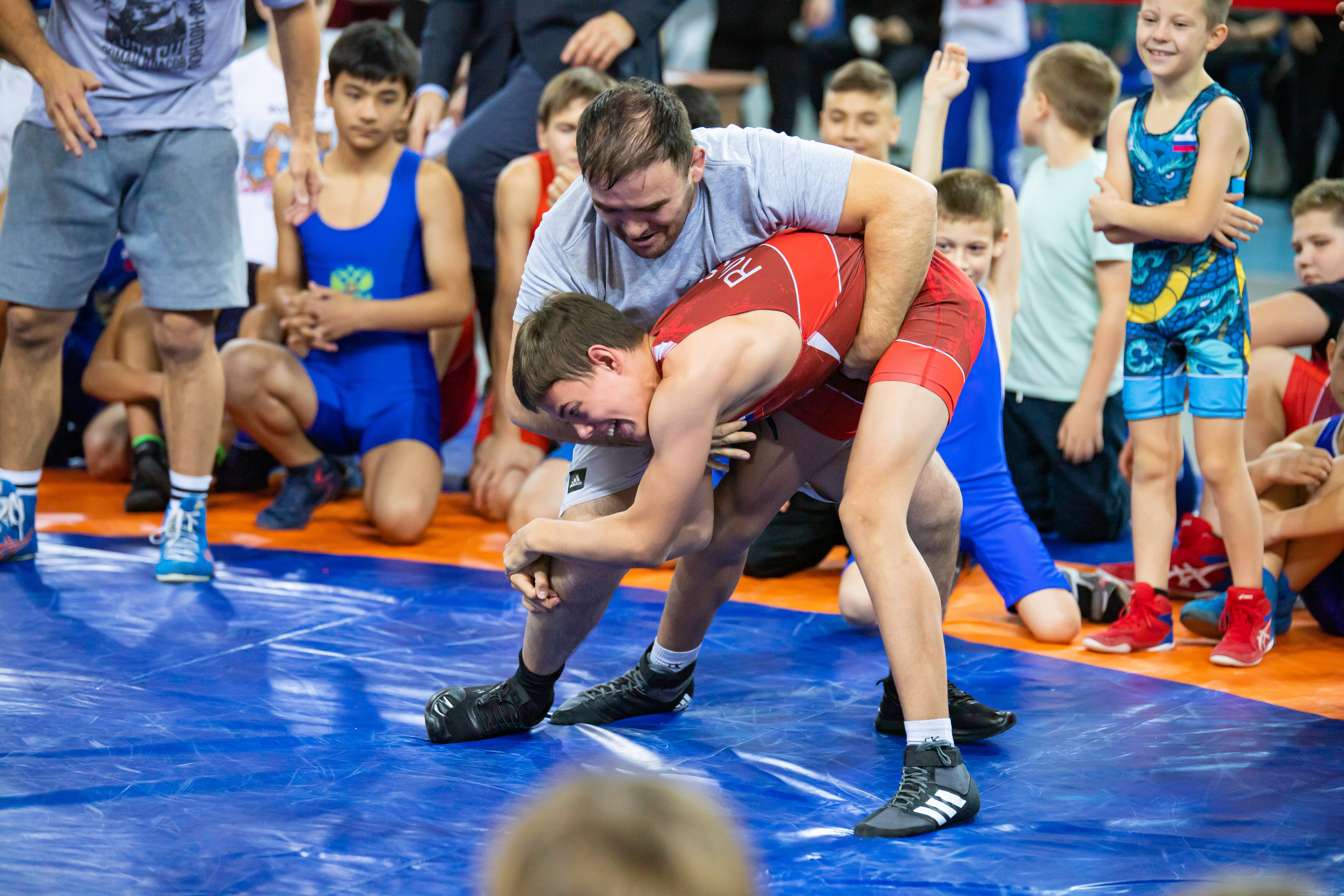 Мастер класс звёзд спортивной борьбы. Фотограф Александр Поздняков  Новосибирск