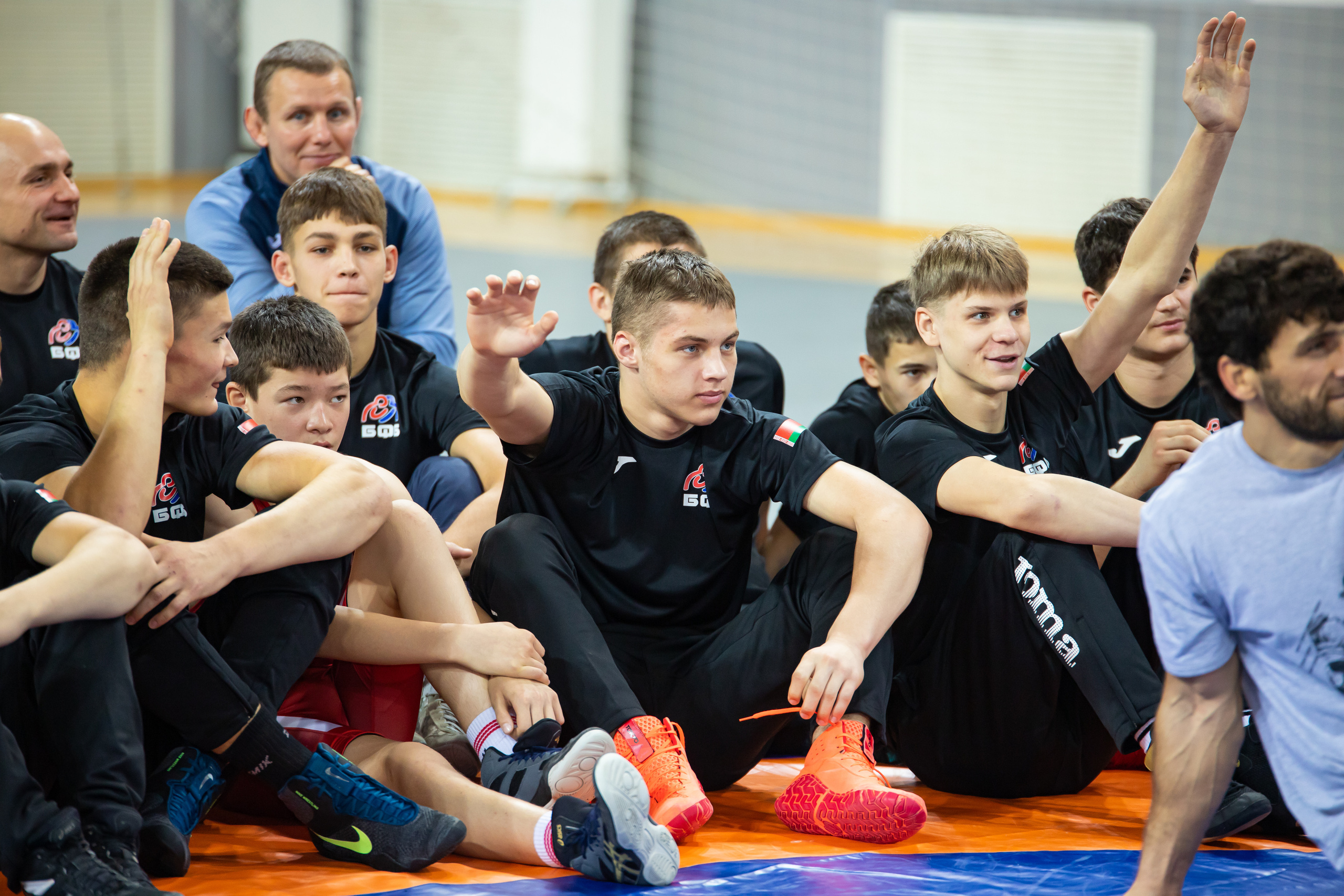 Мастер класс звёзд спортивной борьбы. Фотограф Александр Поздняков  Новосибирск