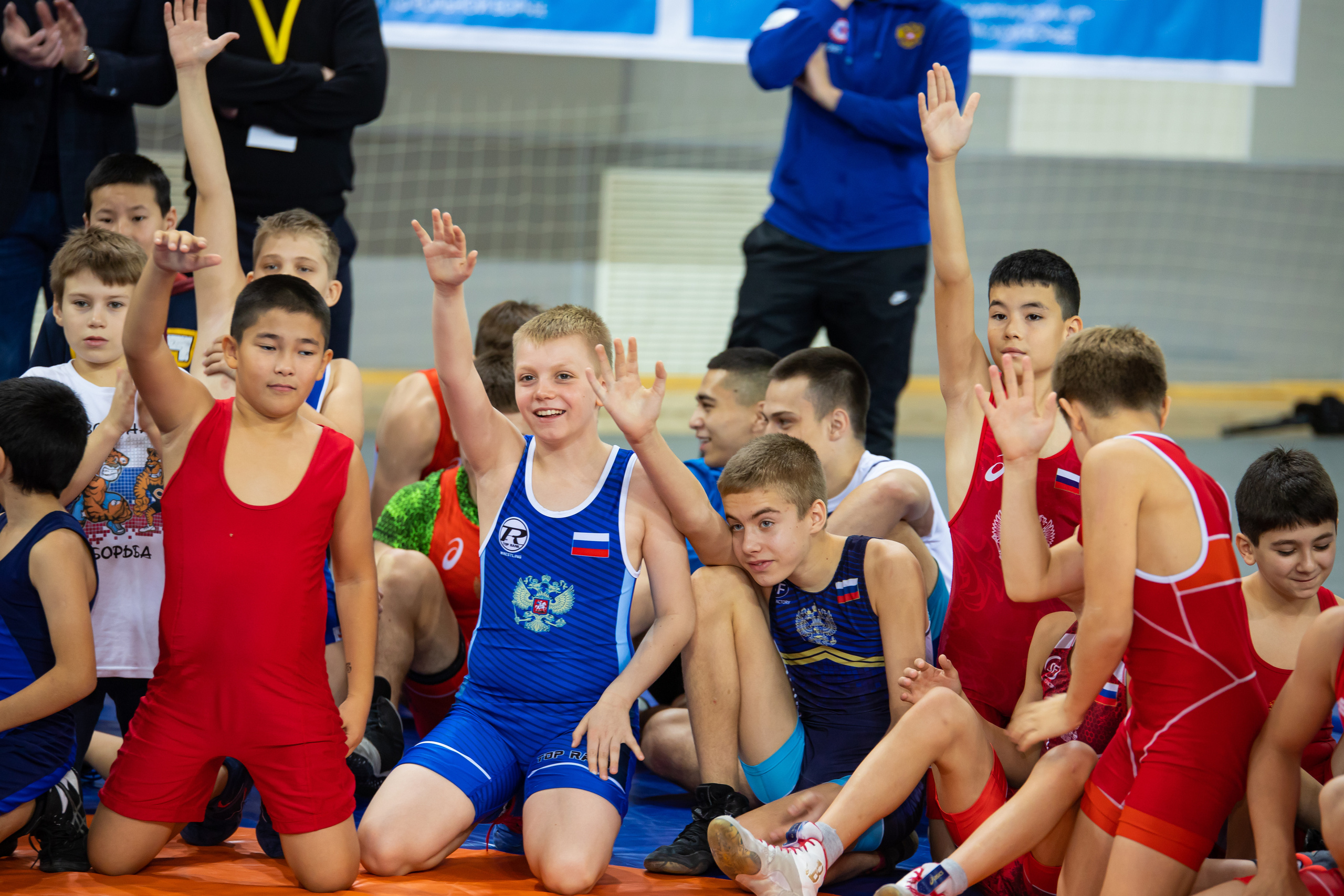 Мастер класс звёзд спортивной борьбы. Фотограф Александр Поздняков  Новосибирск