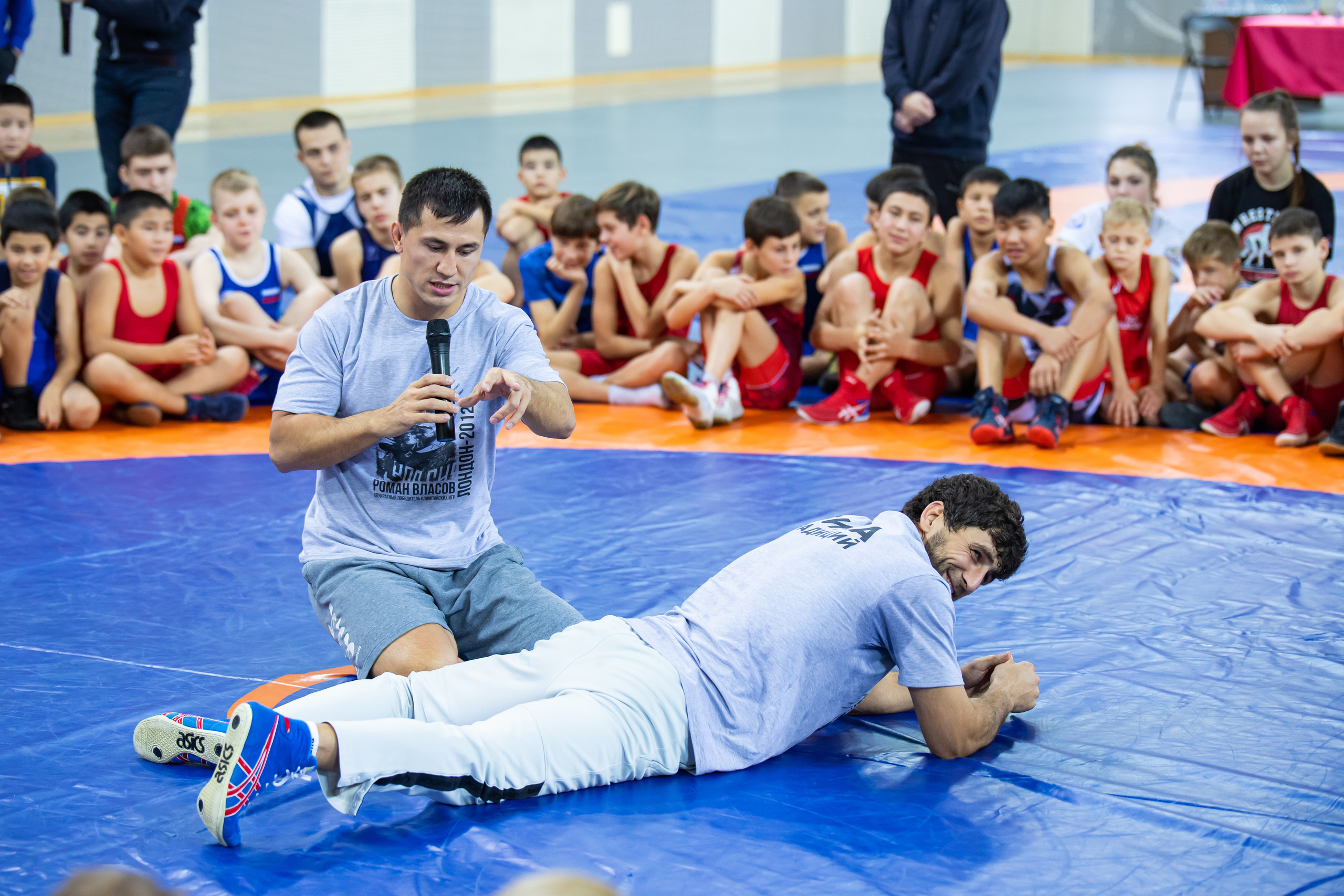 Мастер класс звёзд спортивной борьбы. Фотограф Александр Поздняков  Новосибирск