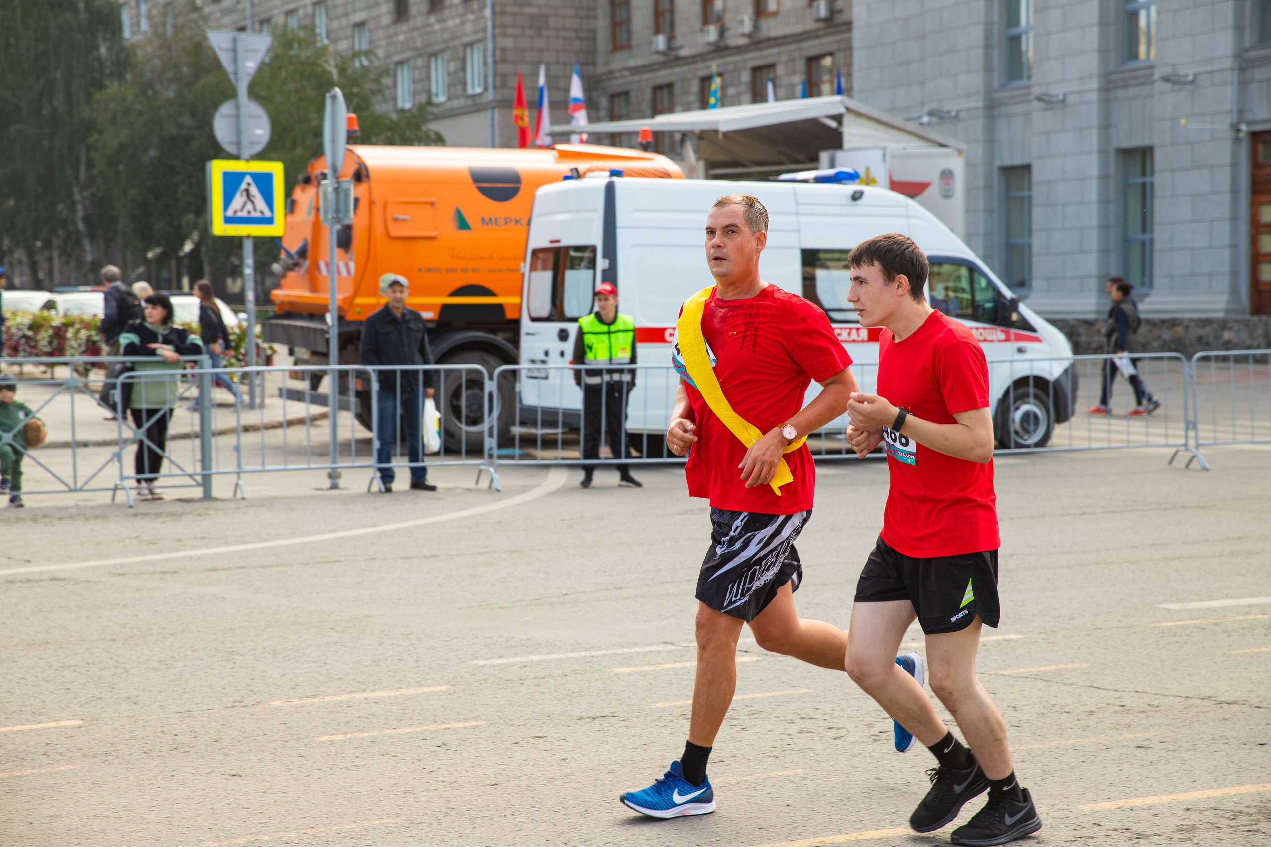 Полу марафон А. Раевича. Фотограф Александр Поздняков  Новосибирск