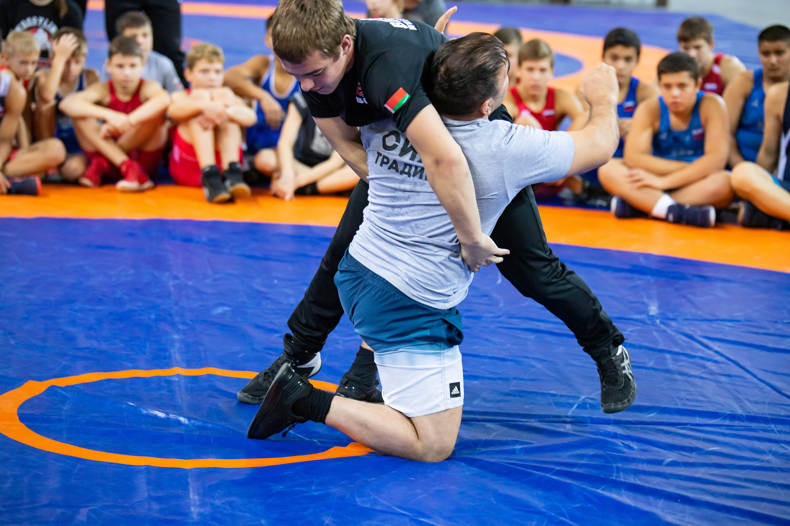 Мастер класс звёзд спортивной борьбы. Фотограф Александр Поздняков  Новосибирск