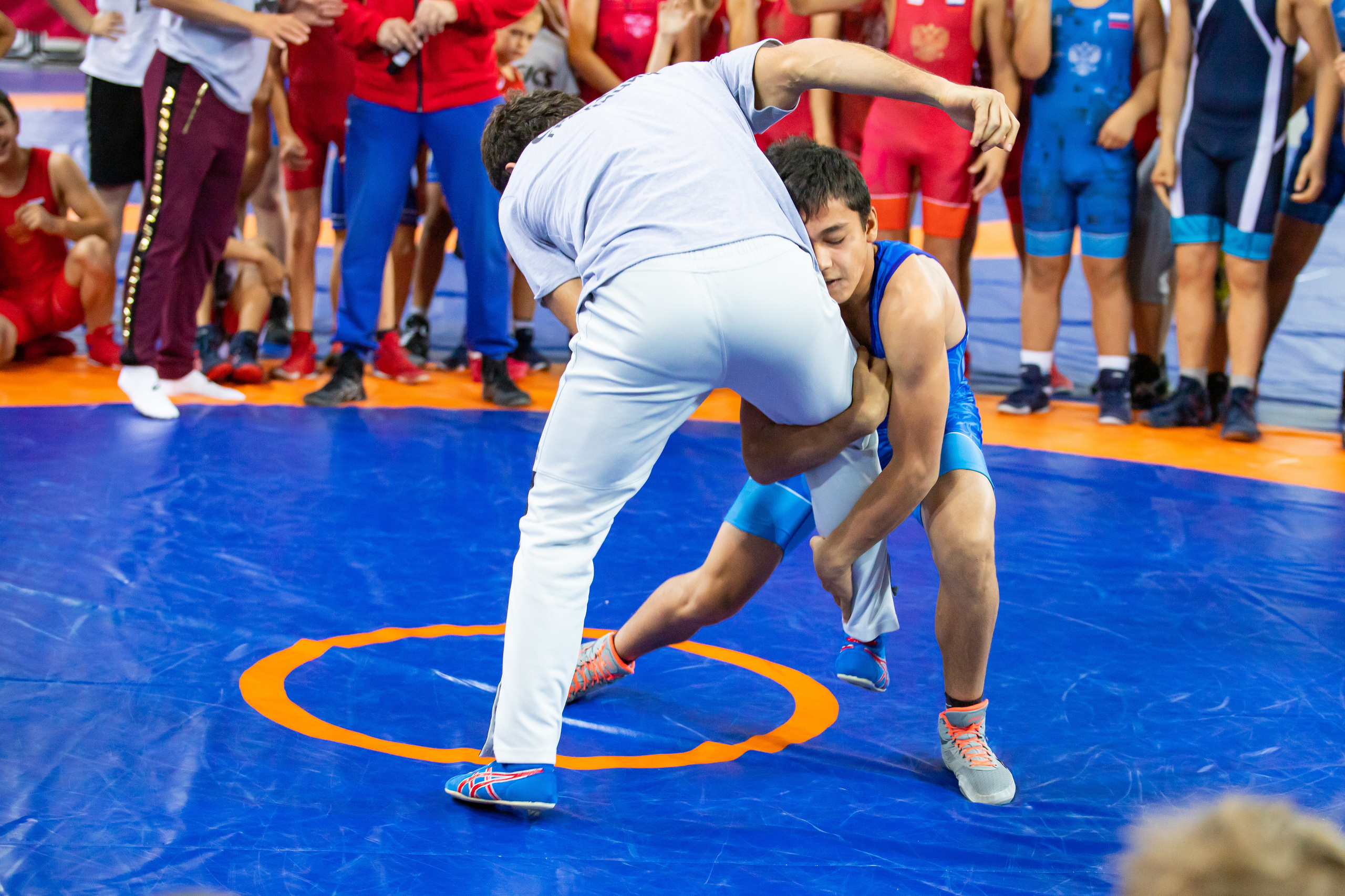 Мастер класс звёзд спортивной борьбы. Фотограф Александр Поздняков  Новосибирск