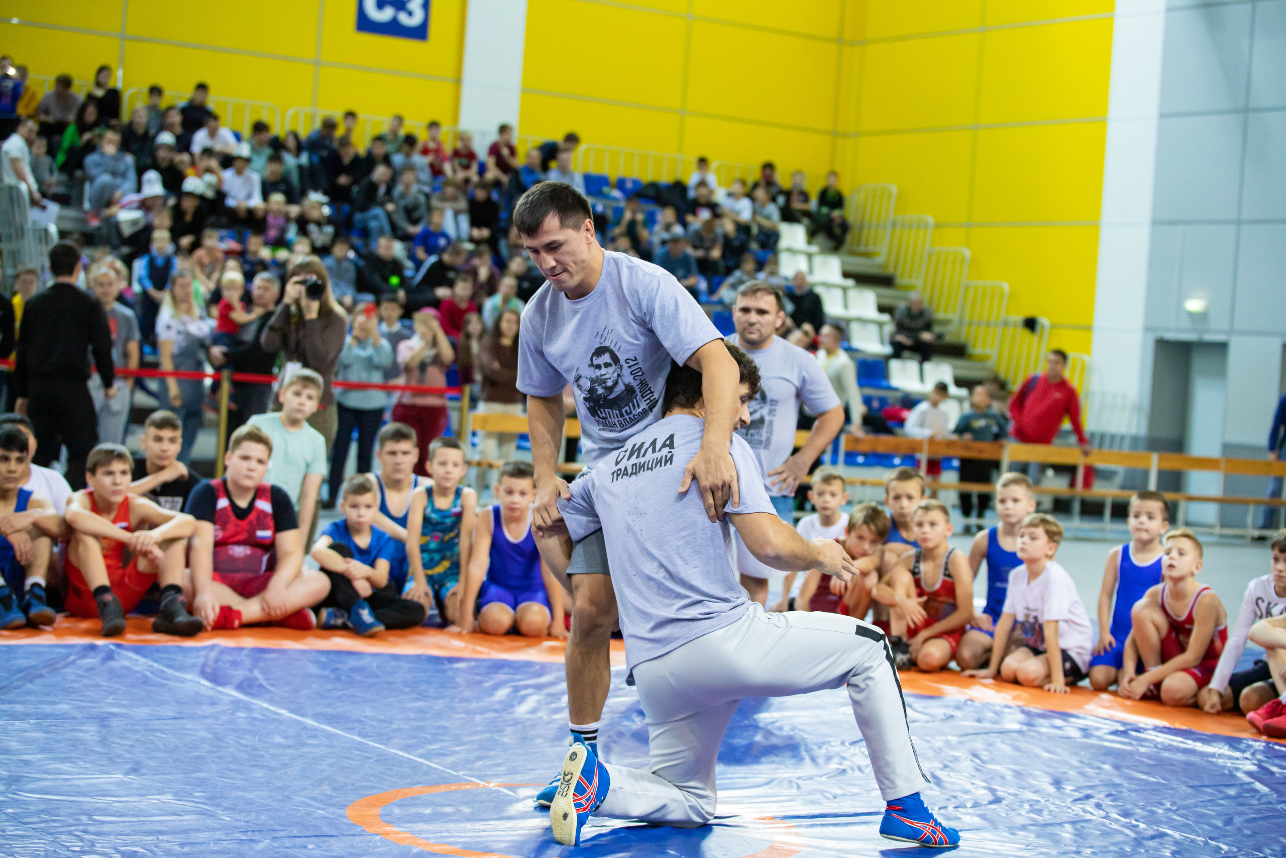 Мастер класс звёзд спортивной борьбы. Фотограф Александр Поздняков  Новосибирск