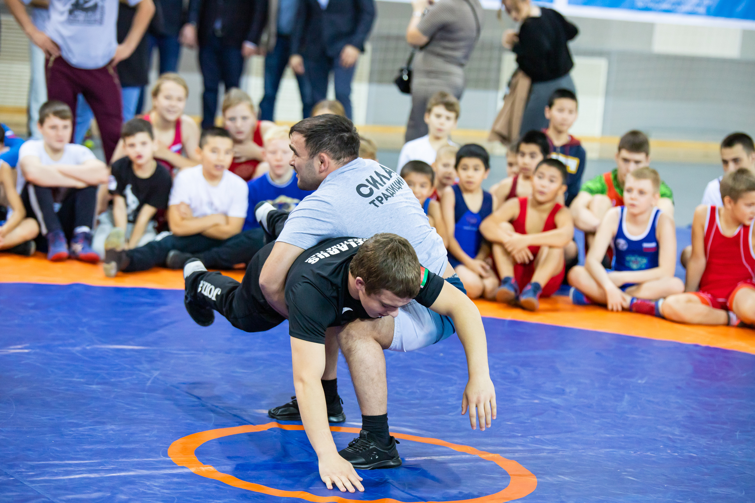 Мастер класс звёзд спортивной борьбы. Фотограф Александр Поздняков  Новосибирск