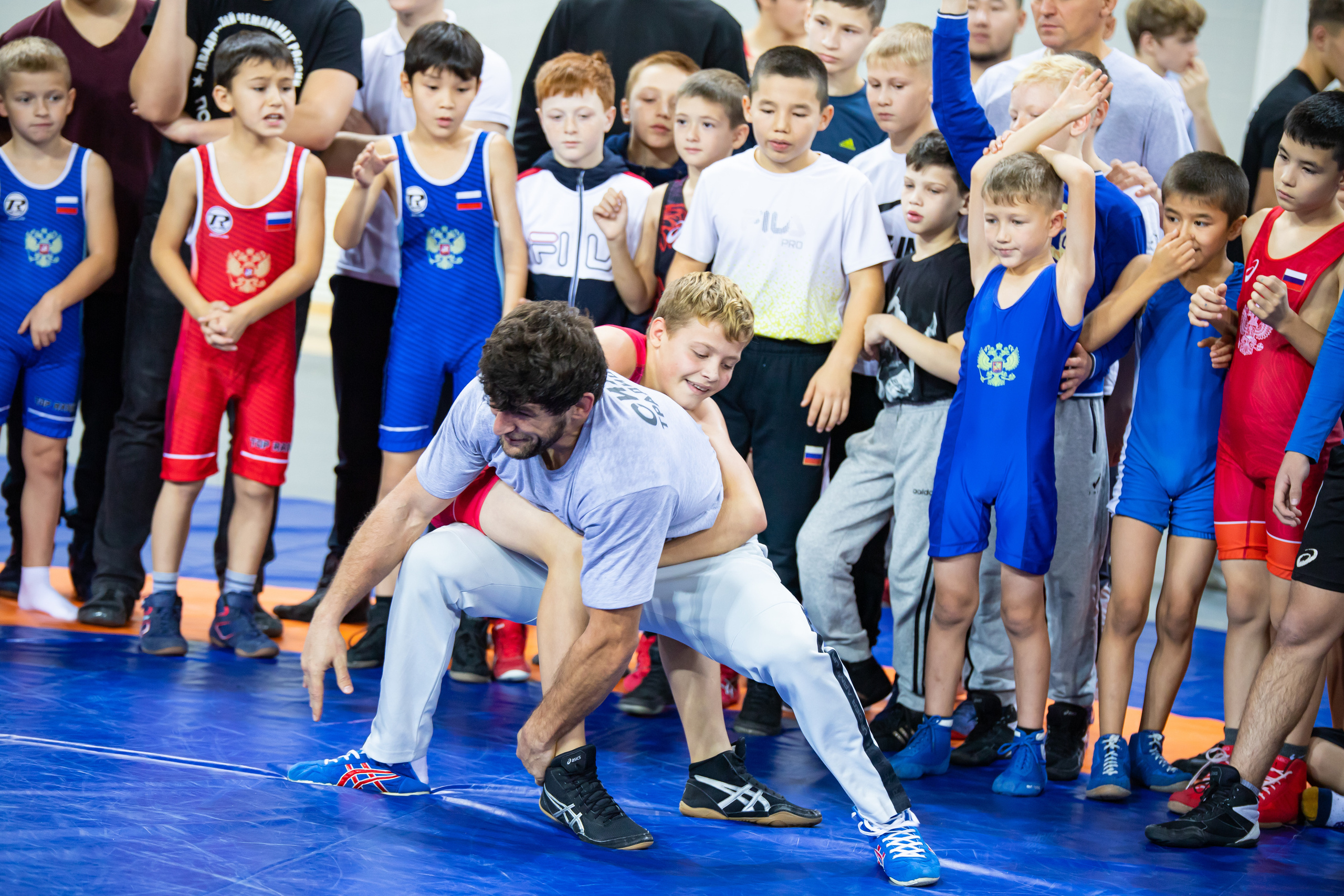 Мастер класс звёзд спортивной борьбы. Фотограф Александр Поздняков  Новосибирск