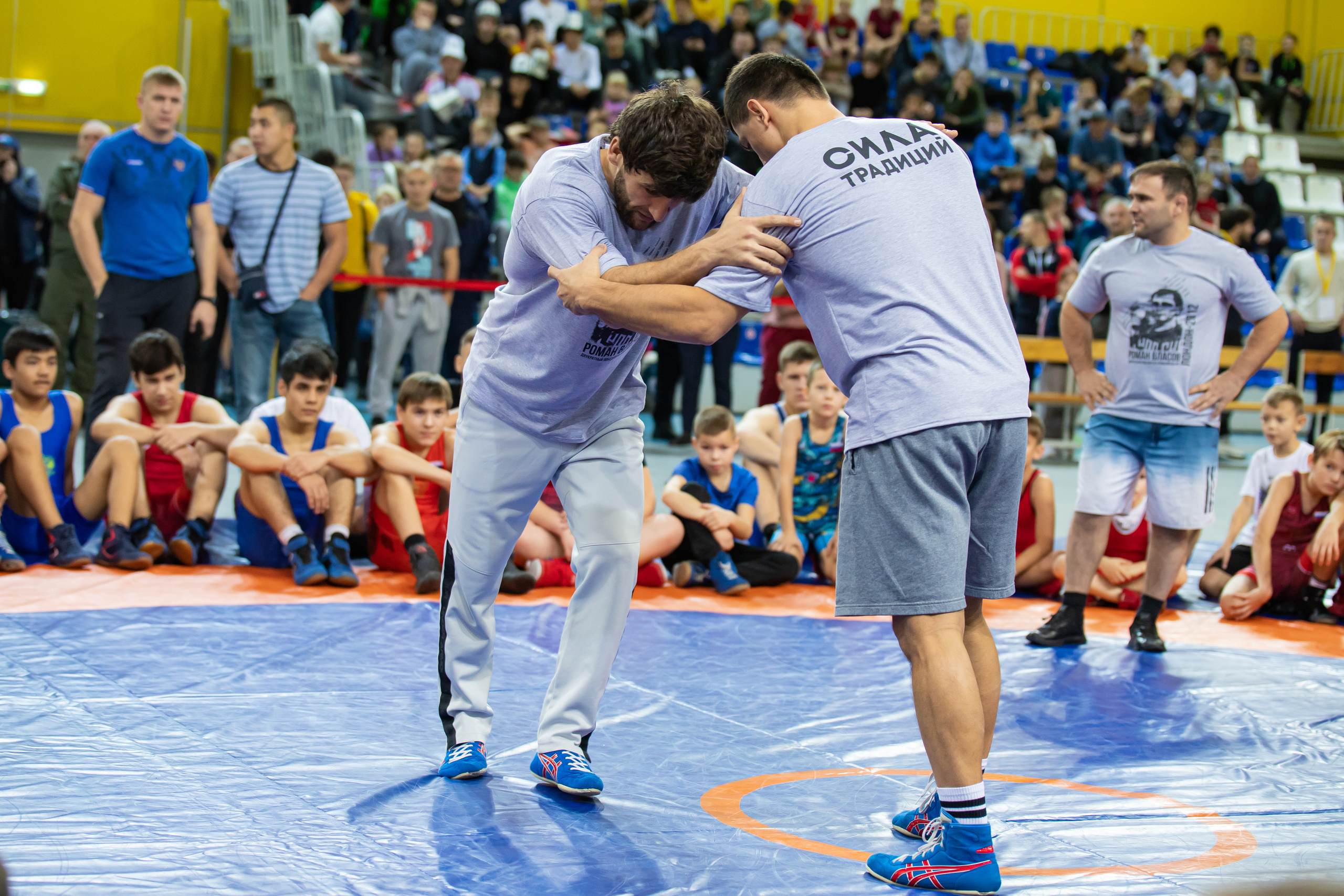 Мастер класс звёзд спортивной борьбы. Фотограф Александр Поздняков  Новосибирск