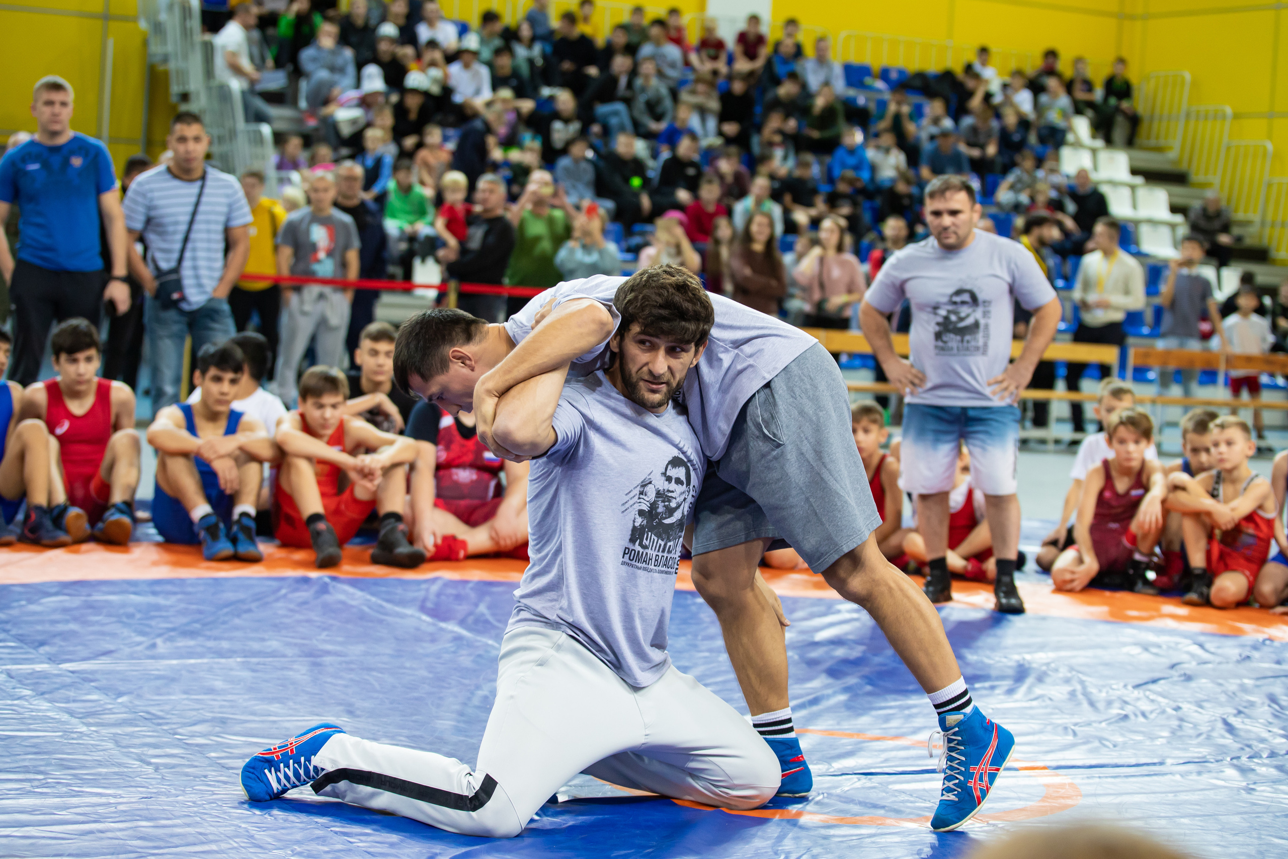 Мастер класс звёзд спортивной борьбы. Фотограф Александр Поздняков  Новосибирск