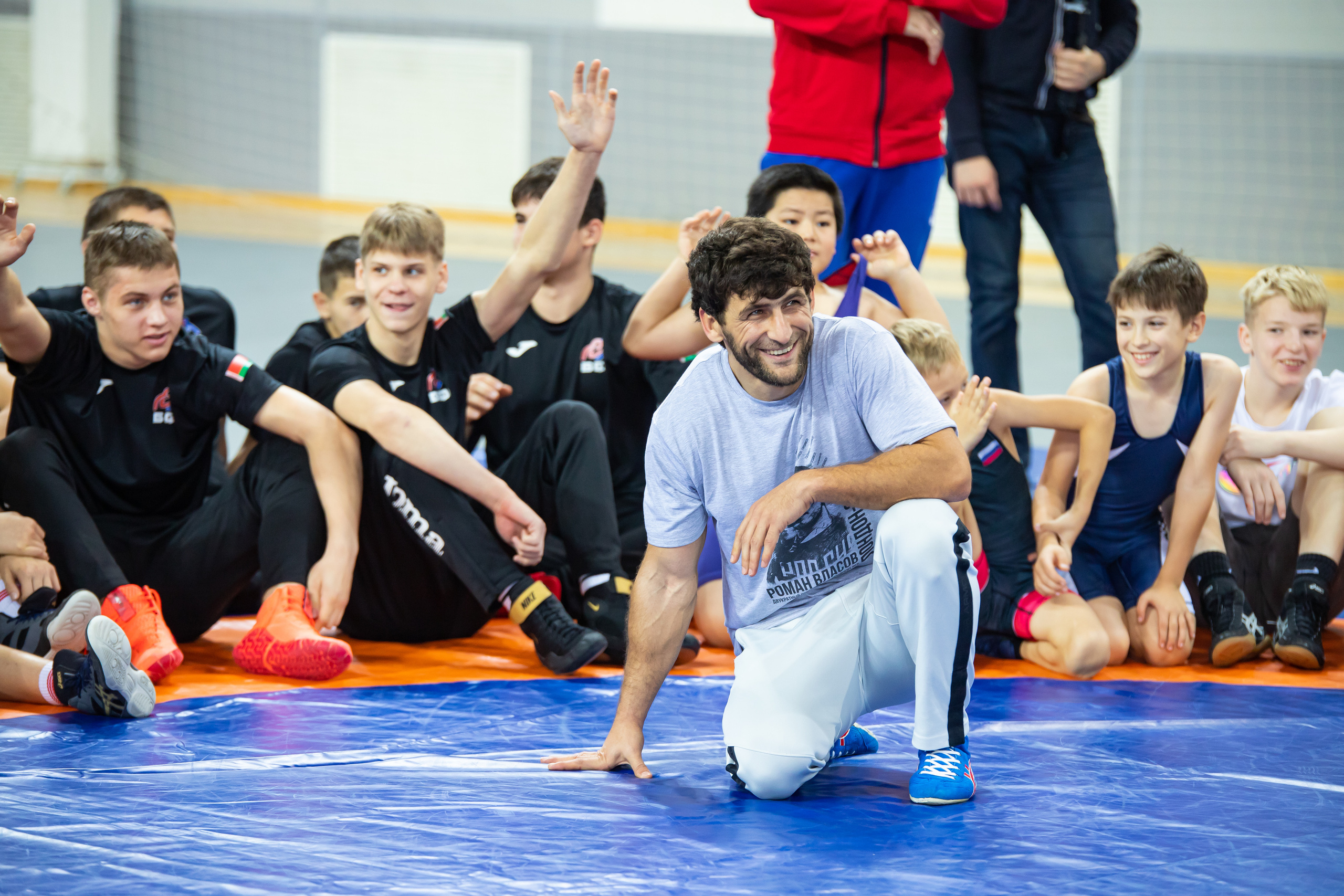 Мастер класс звёзд спортивной борьбы. Фотограф Александр Поздняков  Новосибирск