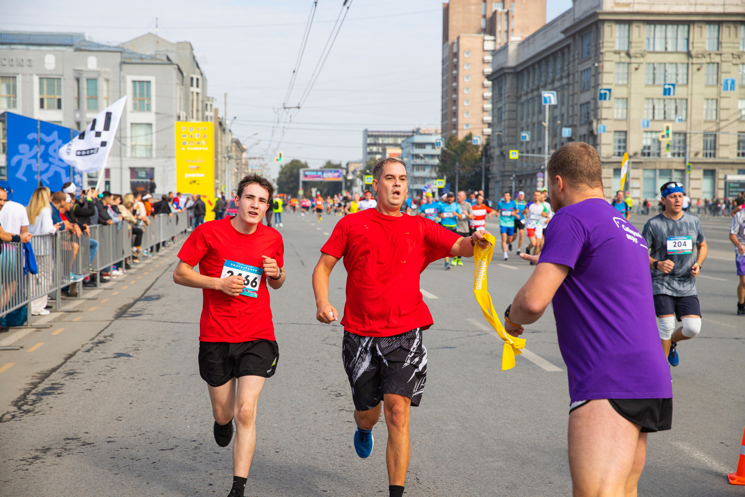 Полу марафон А. Раевича. Фотограф Александр Поздняков  Новосибирск
