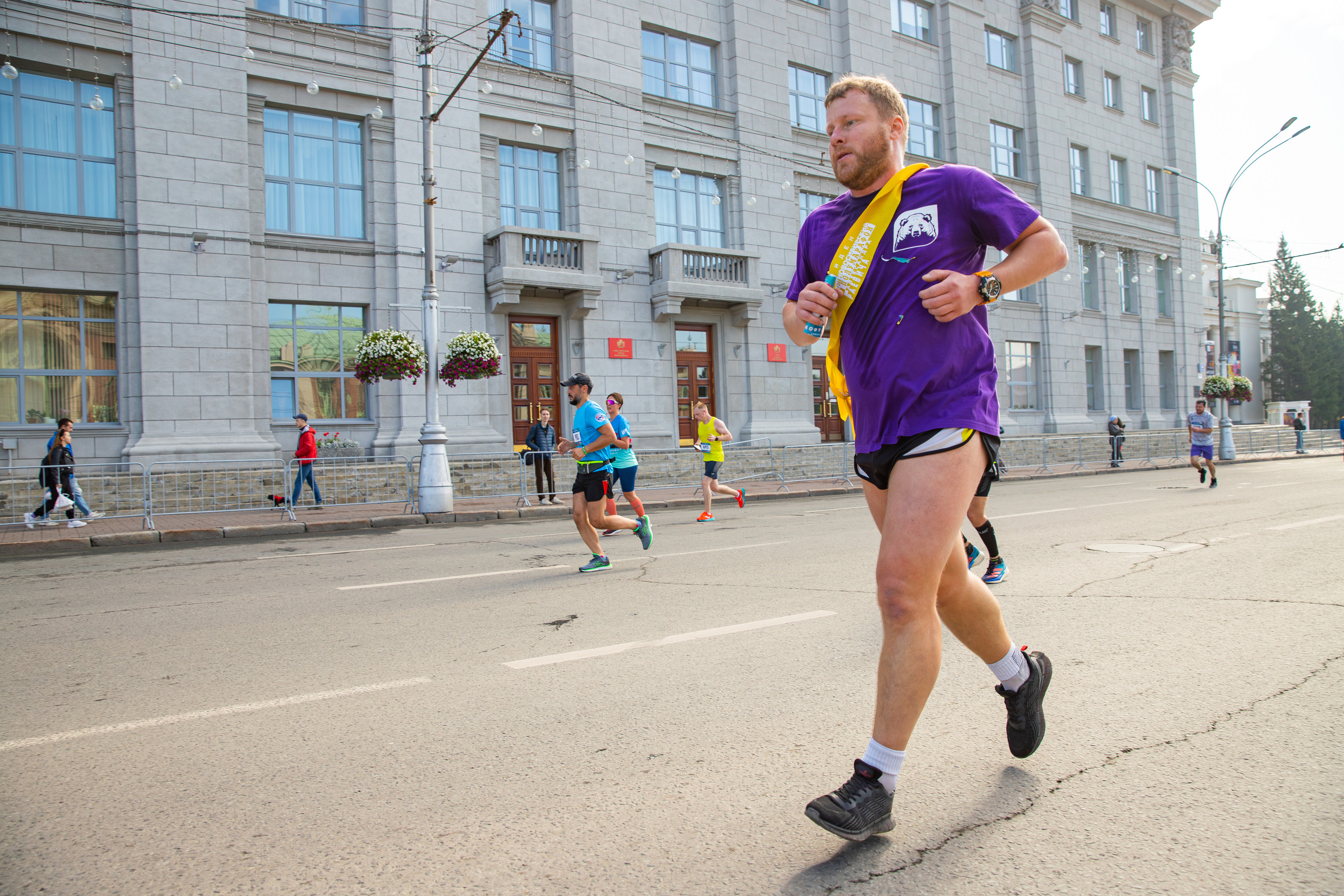 Полу марафон А. Раевича. Фотограф Александр Поздняков  Новосибирск