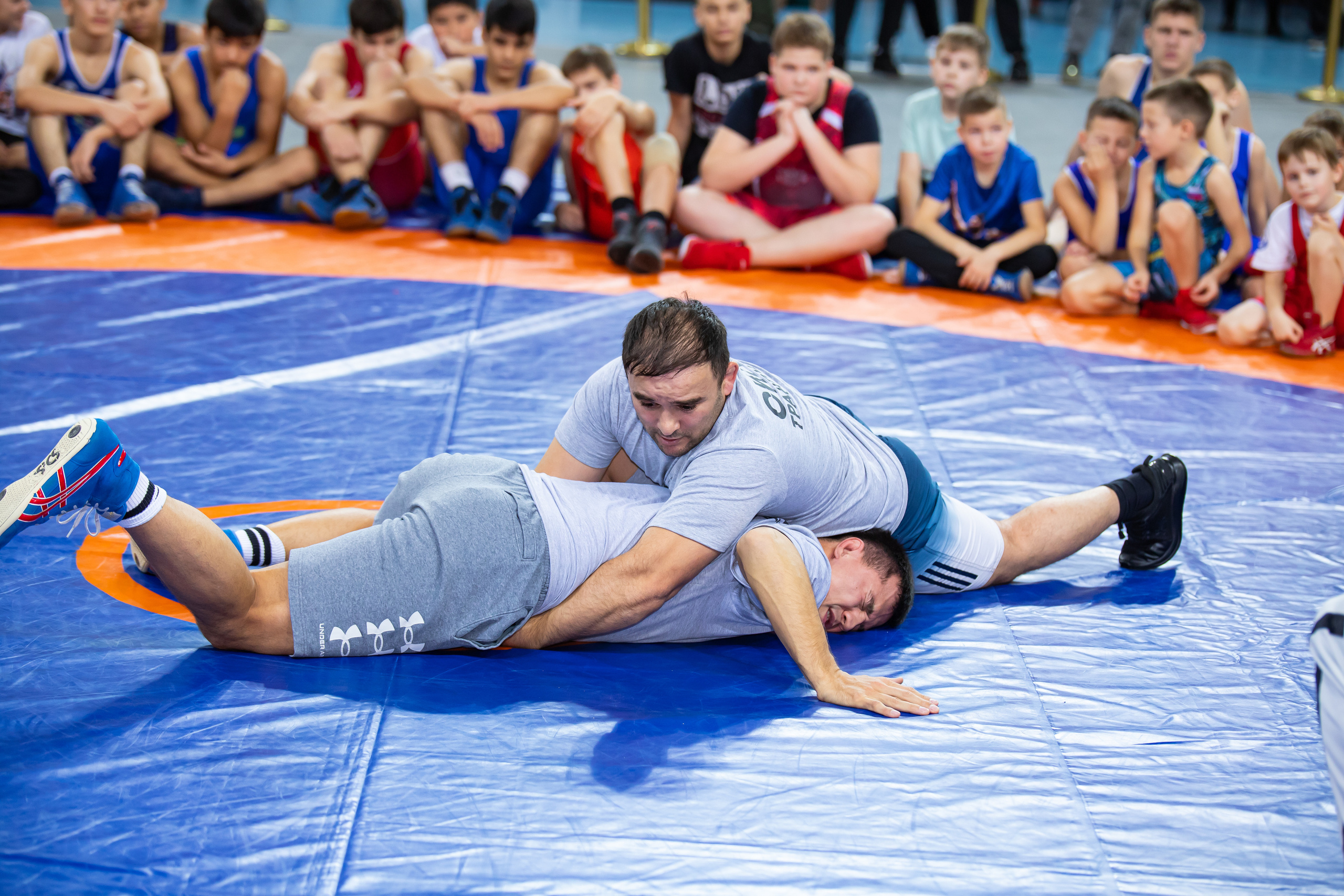 Мастер класс звёзд спортивной борьбы. Фотограф Александр Поздняков  Новосибирск