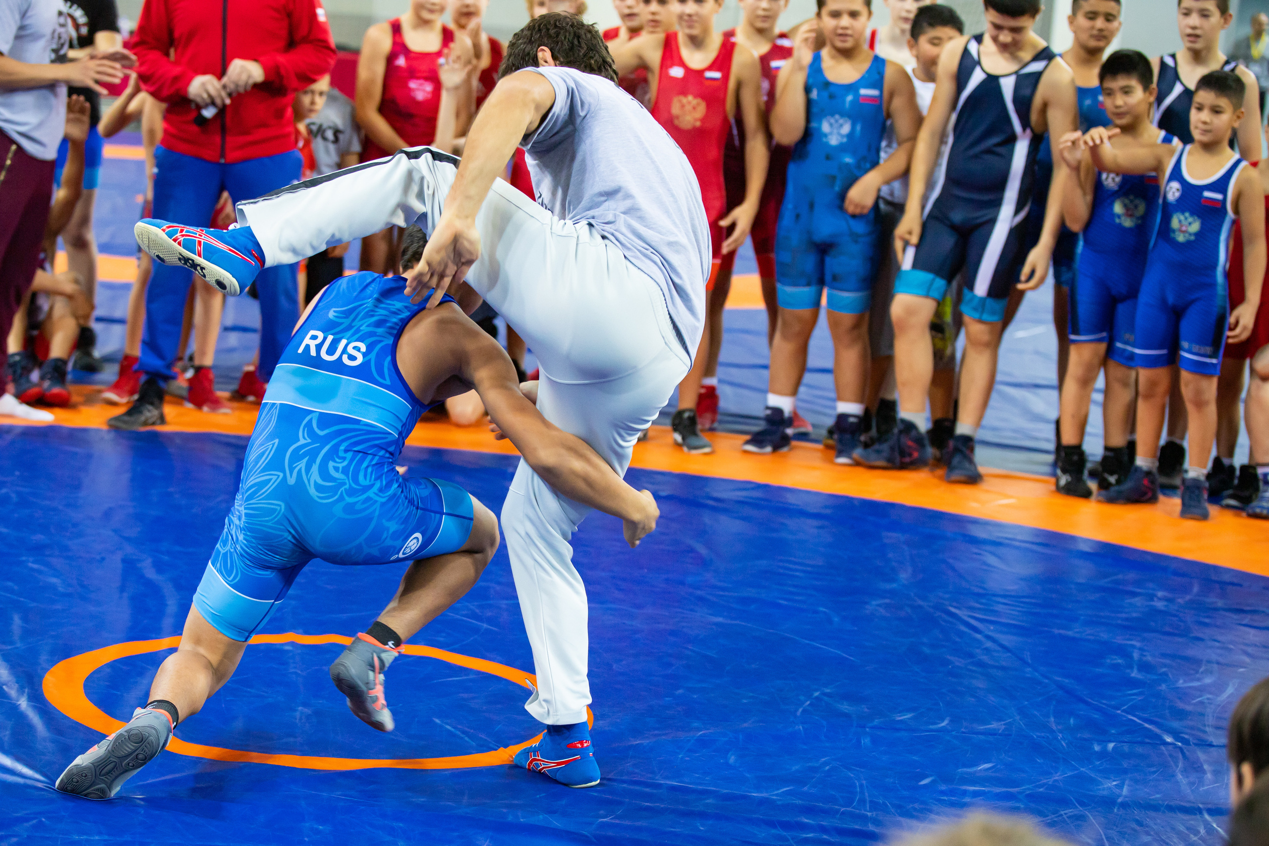Мастер класс звёзд спортивной борьбы. Фотограф Александр Поздняков  Новосибирск