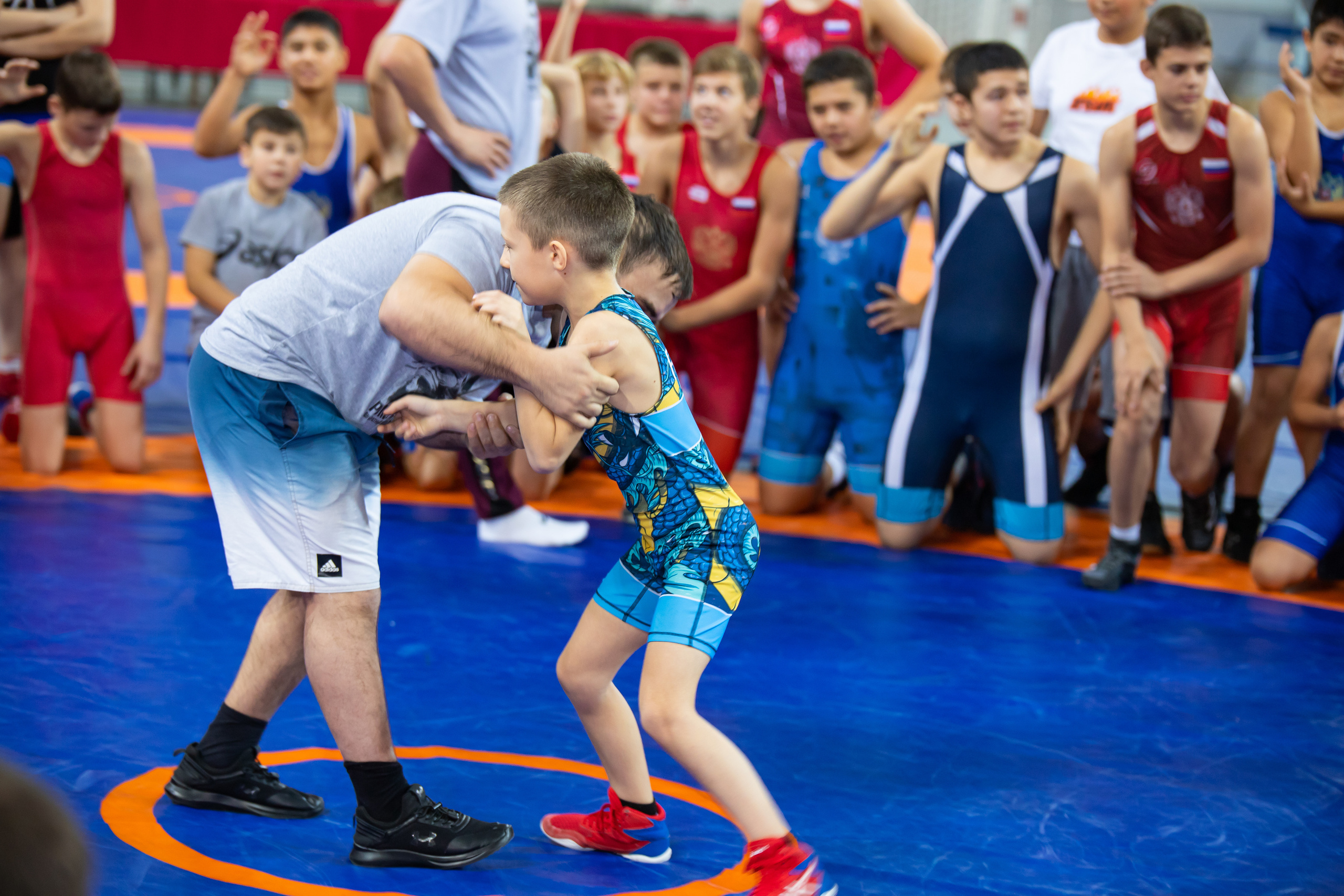 Мастер класс звёзд спортивной борьбы. Фотограф Александр Поздняков  Новосибирск