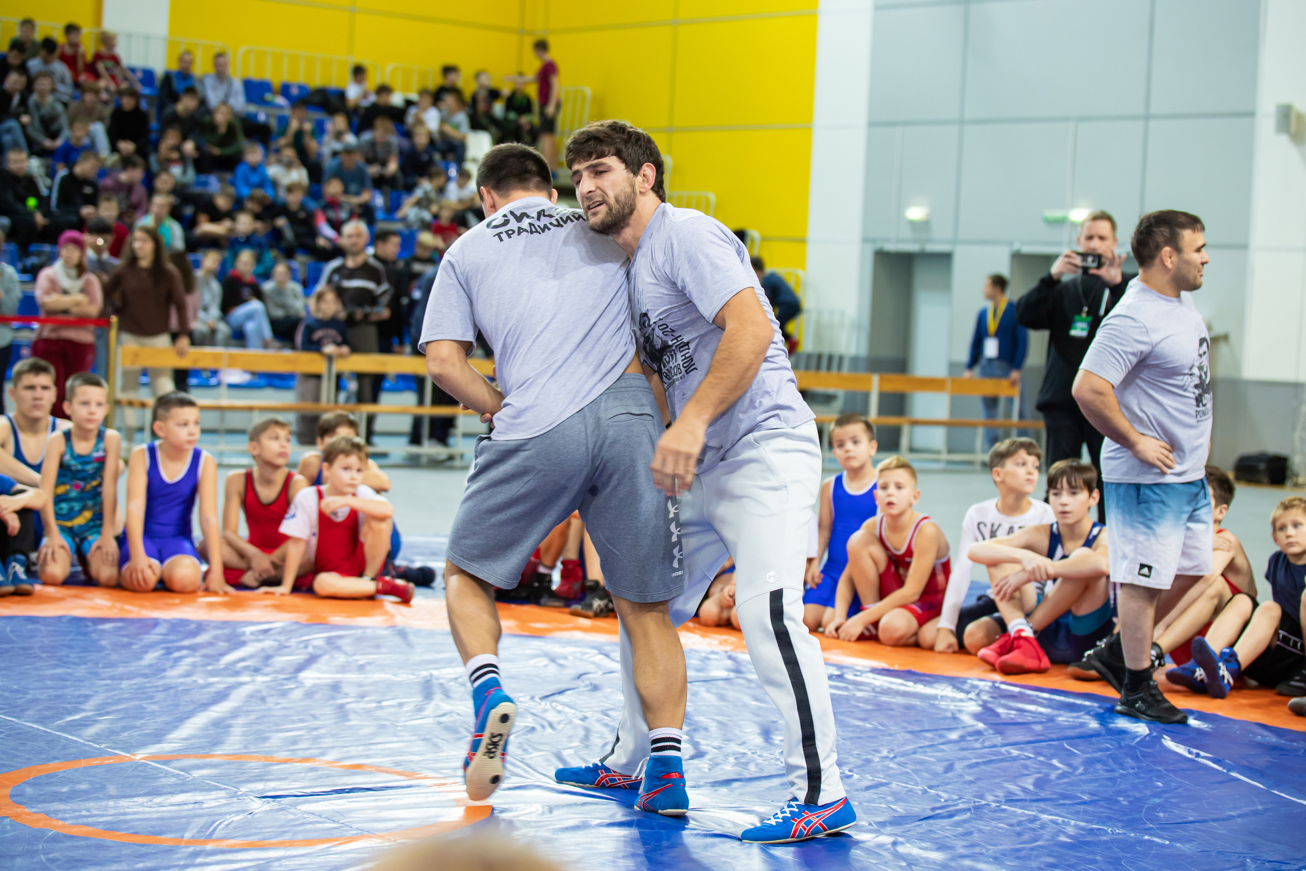 Мастер класс звёзд спортивной борьбы. Фотограф Александр Поздняков  Новосибирск