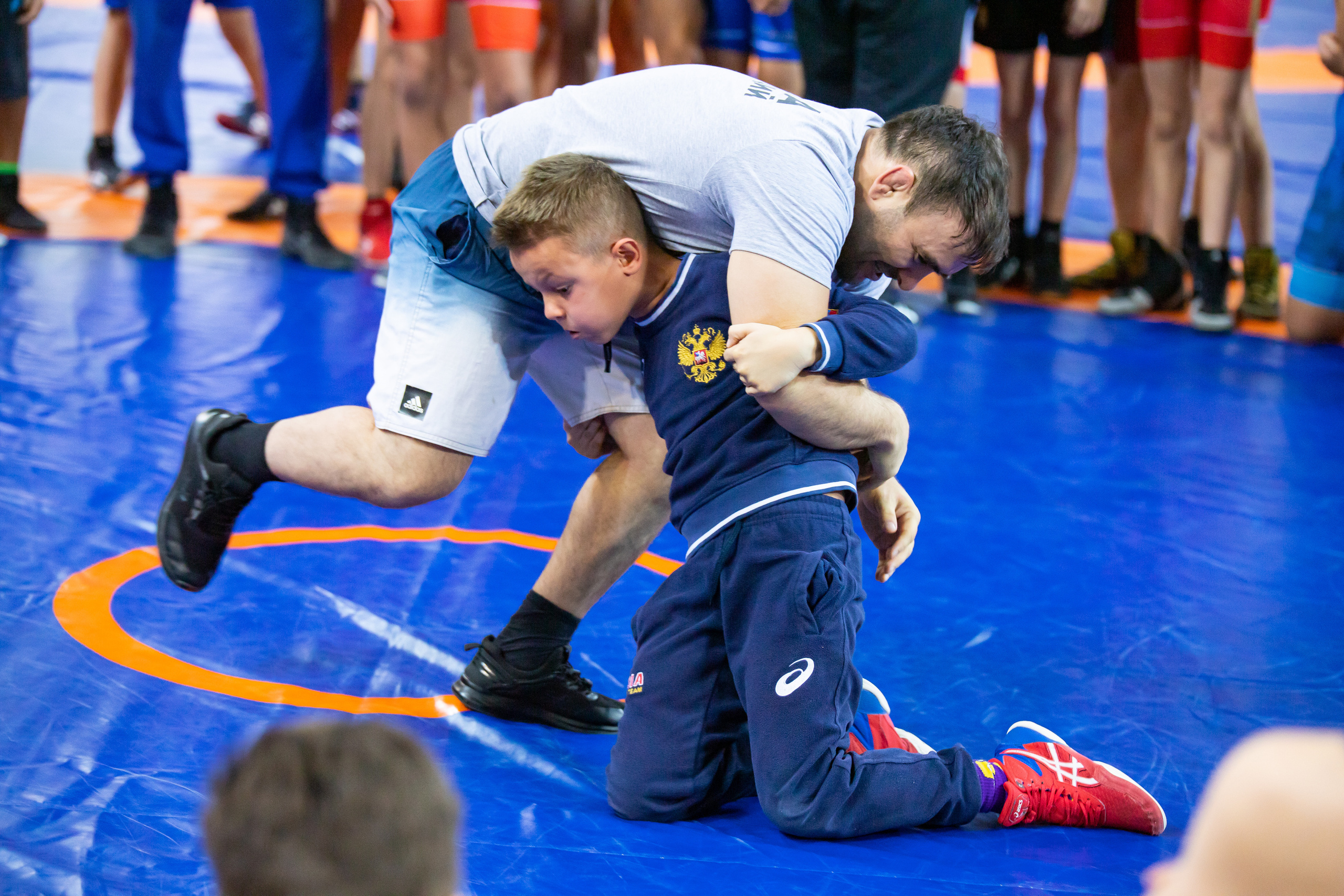 Мастер класс звёзд спортивной борьбы. Фотограф Александр Поздняков  Новосибирск