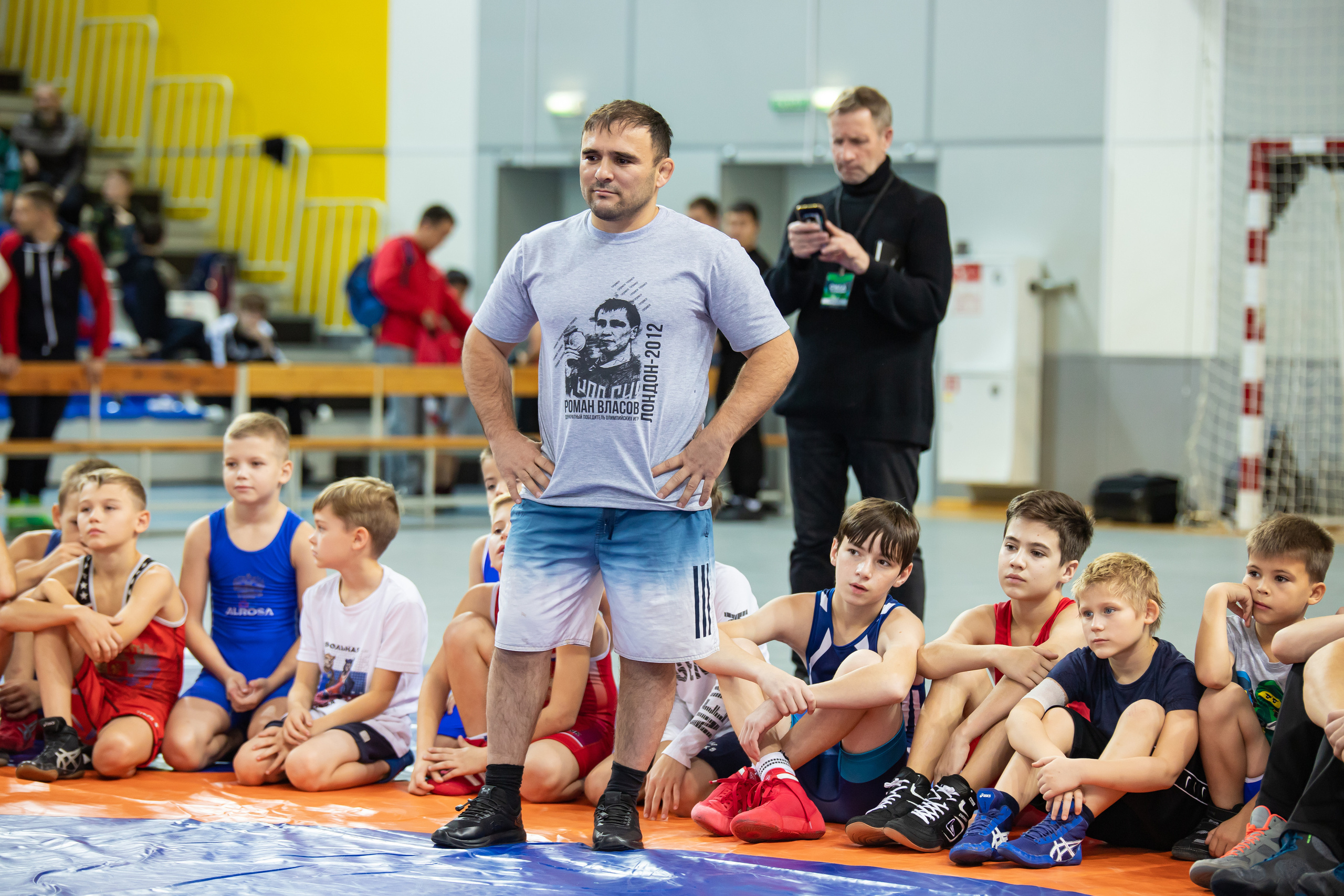 Мастер класс звёзд спортивной борьбы. Фотограф Александр Поздняков  Новосибирск