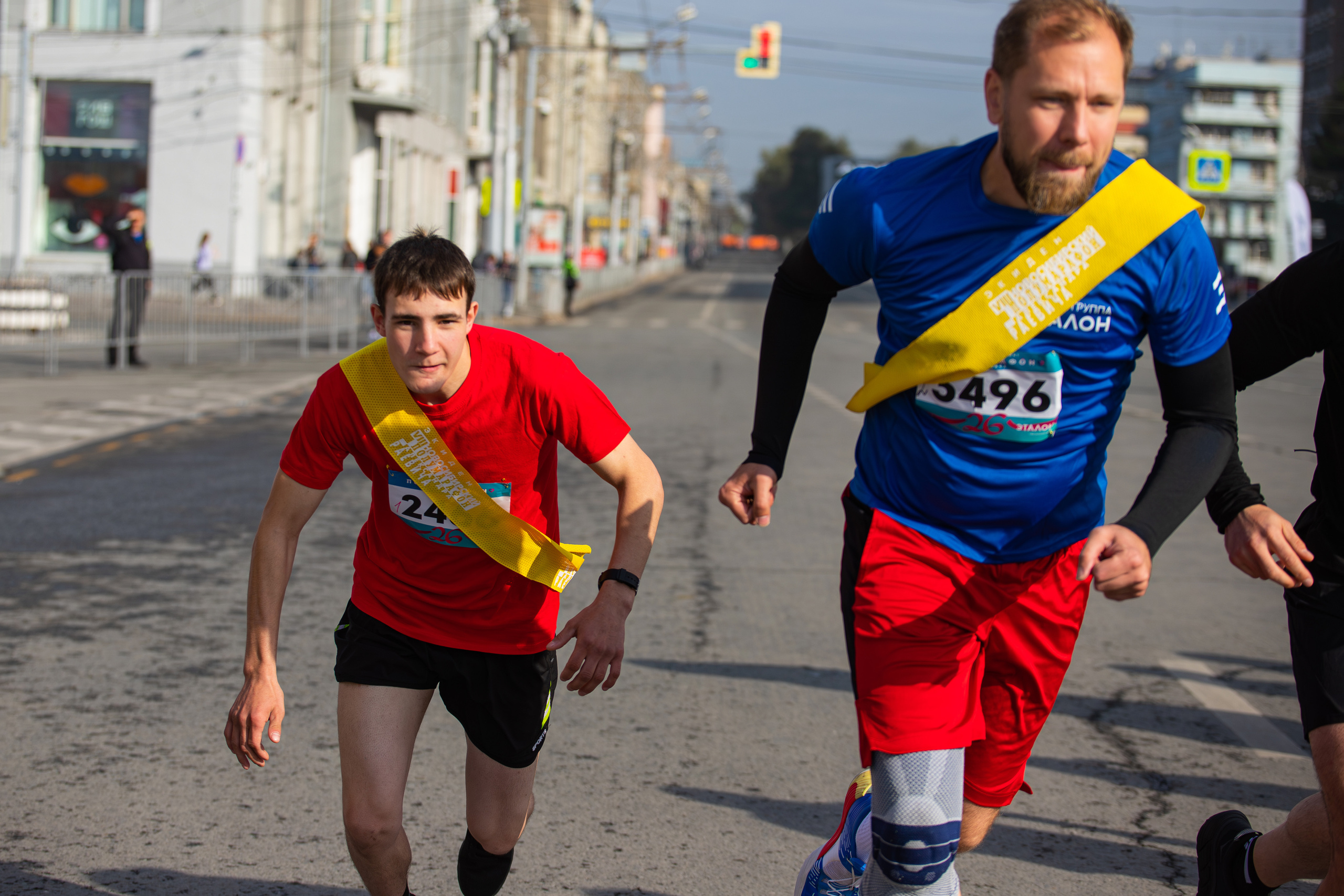 Полу марафон А. Раевича. Фотограф Александр Поздняков  Новосибирск