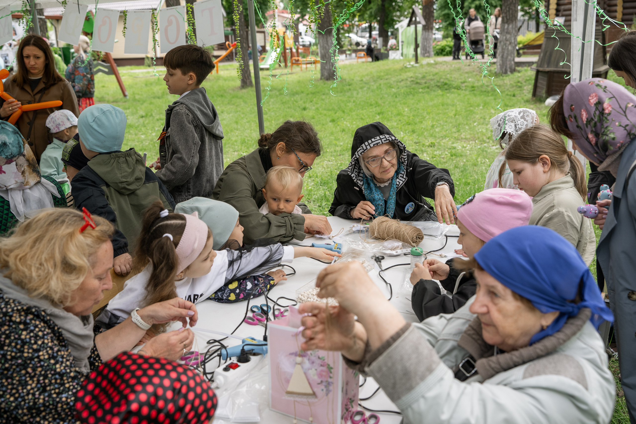 Престольный праздник в храме Троицы Живоначальной. Фотограф Москва/Подмосковье