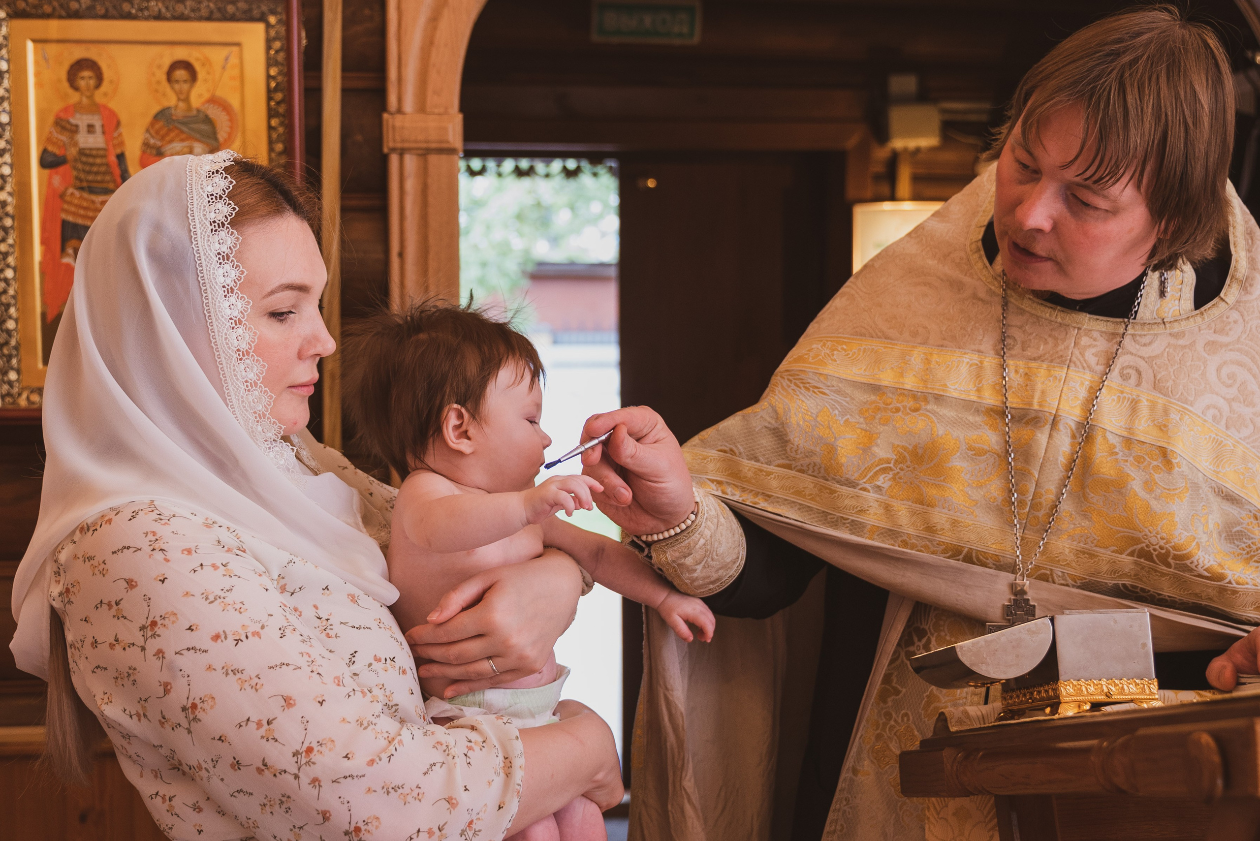Таинство Крещения. Фотограф в Химках, Сходни и Зеленограде Изюмцева Татьяна