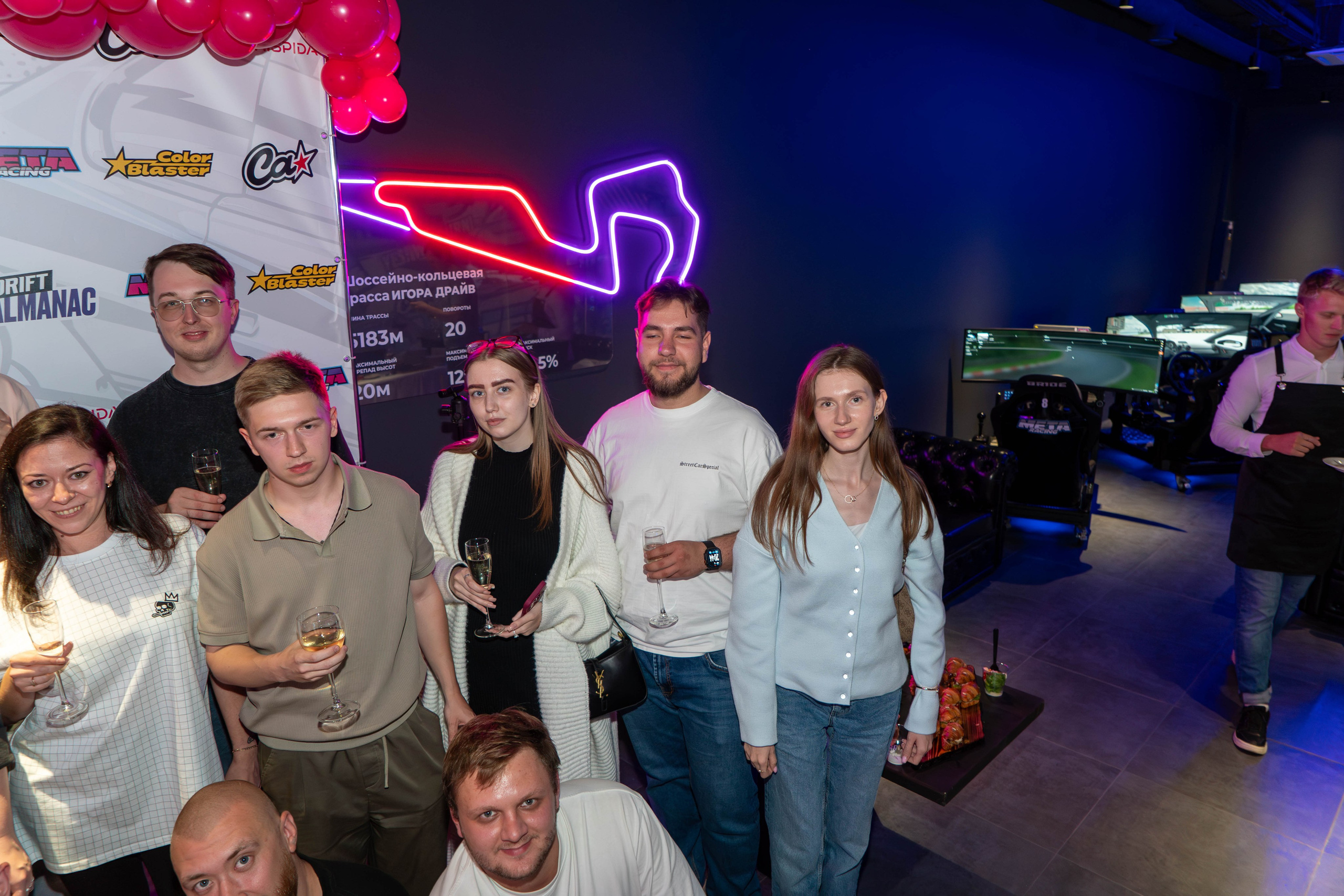 Открытие компьютерного клуба «Meta Racing». FM Media Сrew. Репортажные фото и видео