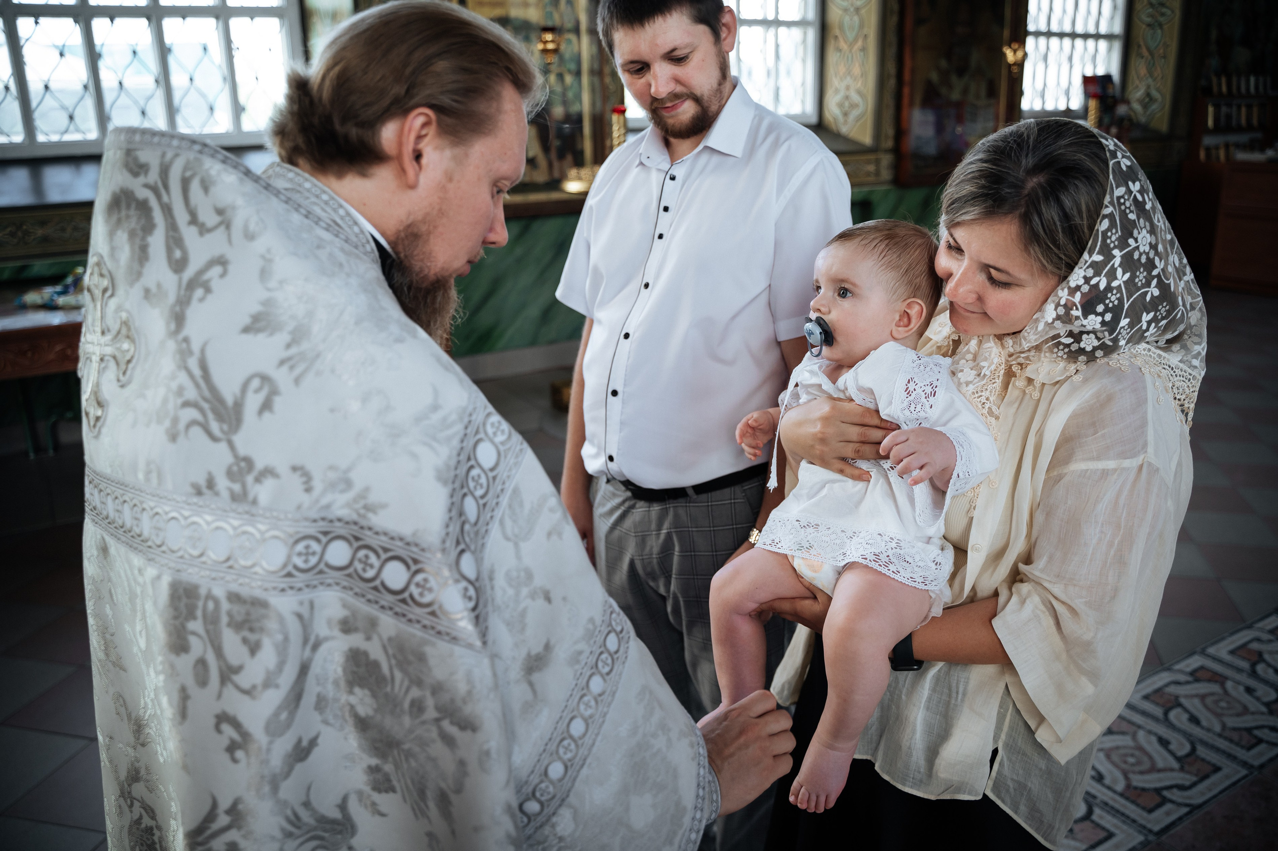 Крещение Евгения. Главная
