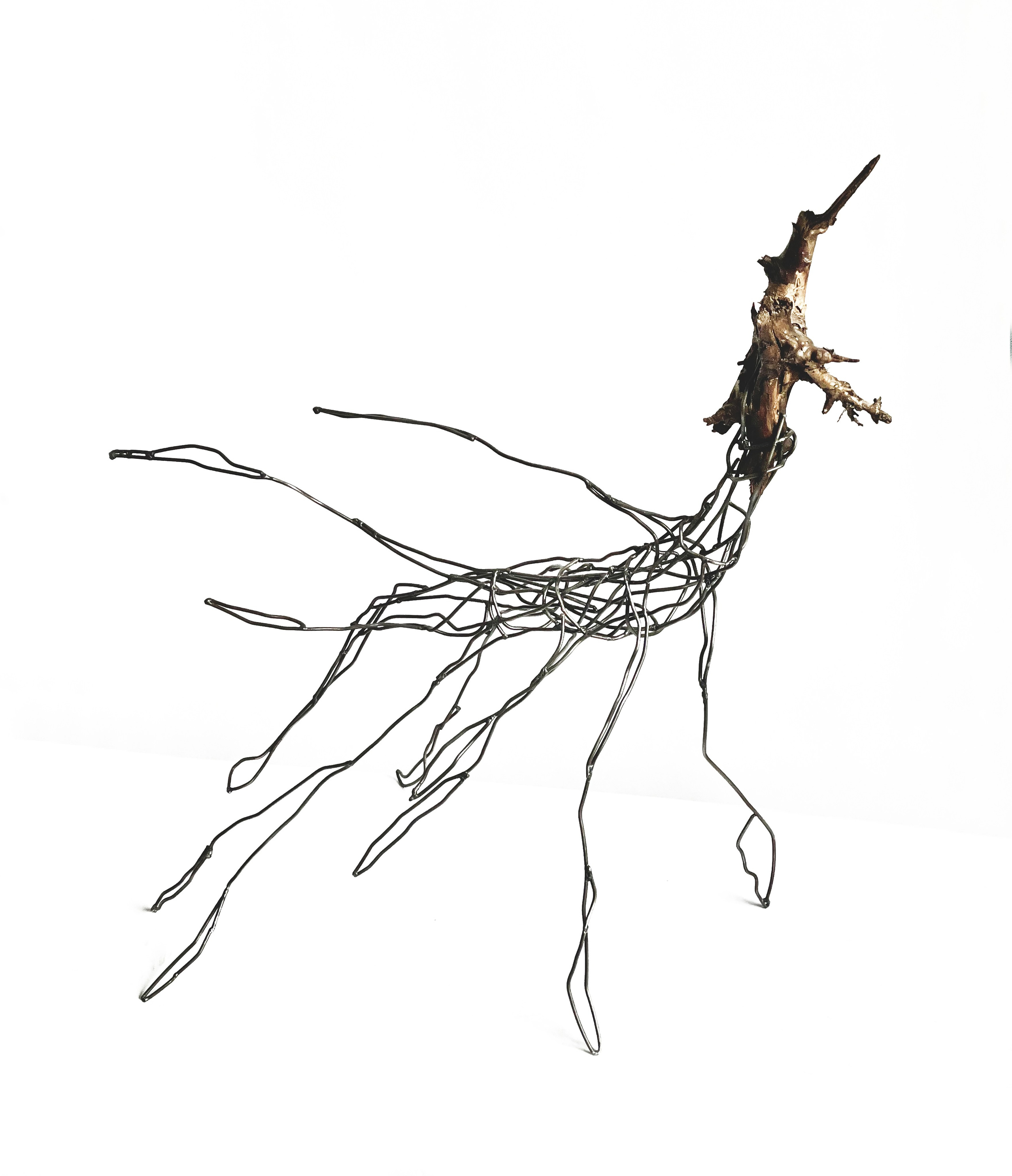 Серия «пойманные лесом» / series «Caught by the Forest». Художник — скульптор Антонина Фатхуллина