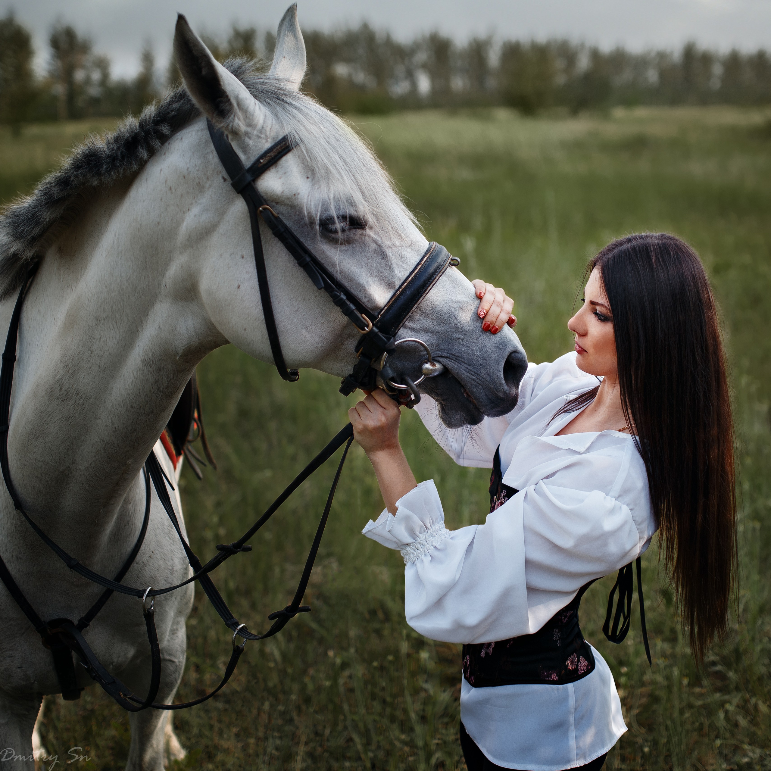 Конная фотосессия на природе с Кристиной для «себя»