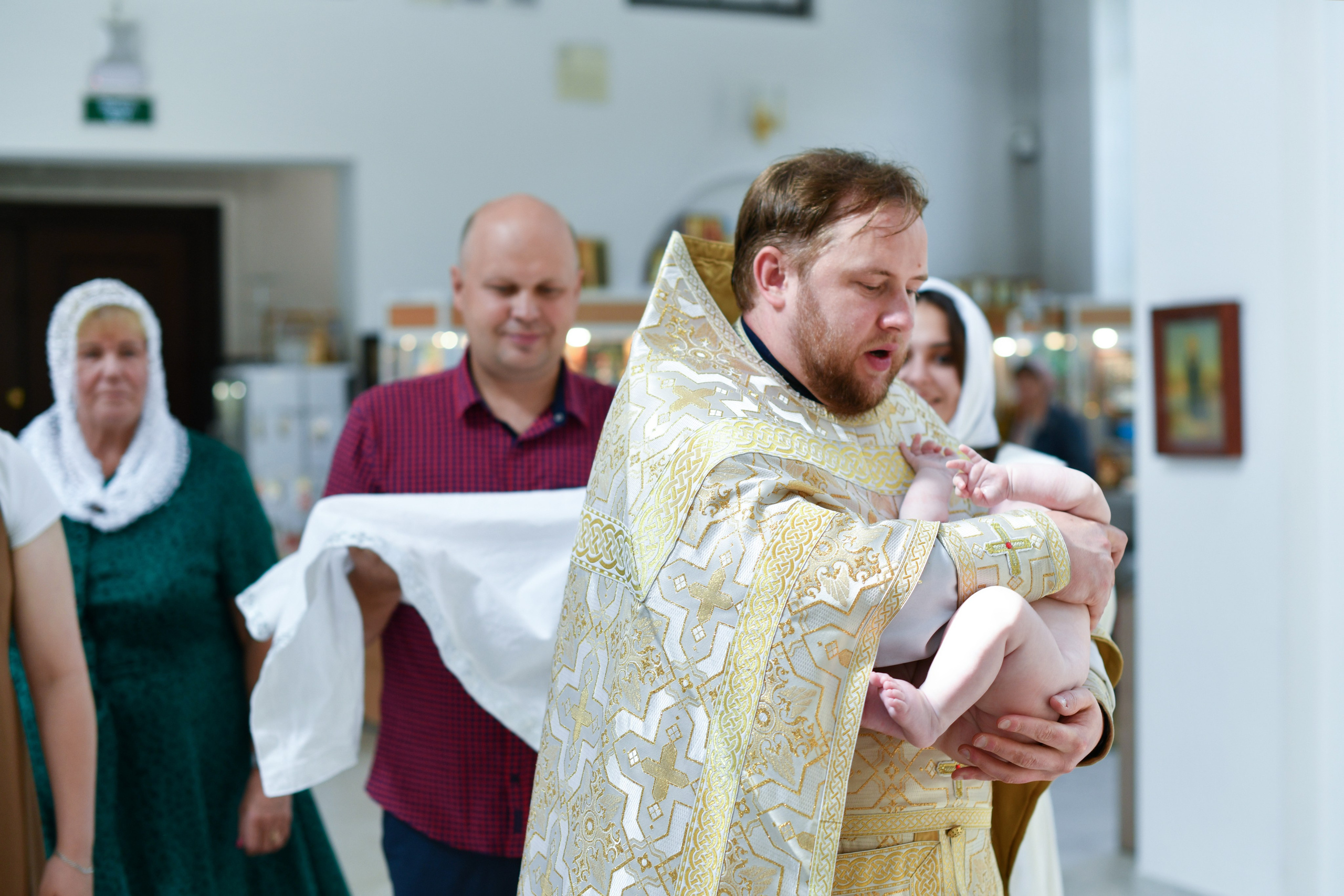 Крещение Марии. Алтуфьево. Свадебный и портретный фотограф в Москве Галина Борисова