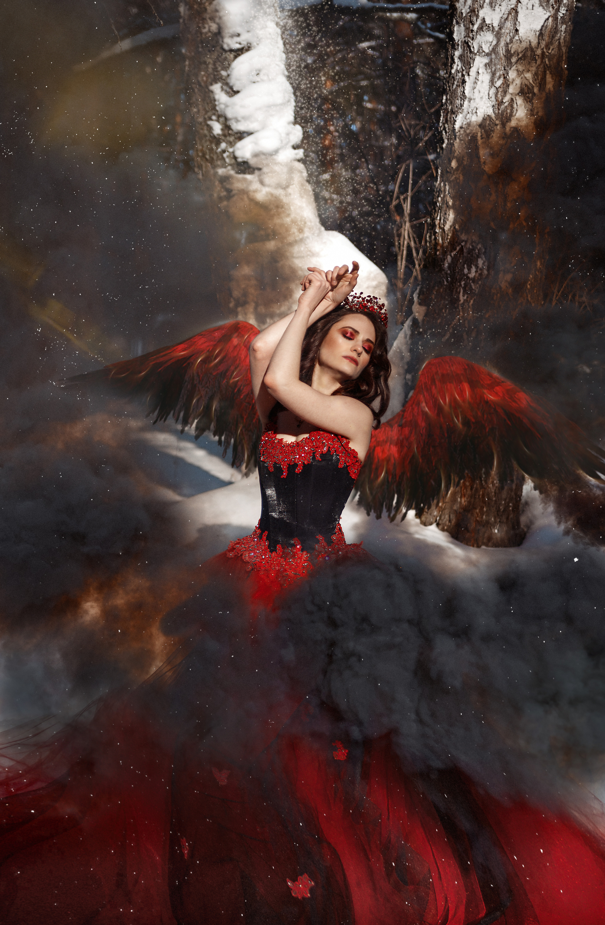 Морозная скрипка. Женский фотограф в Кемерово Мария Чернявская