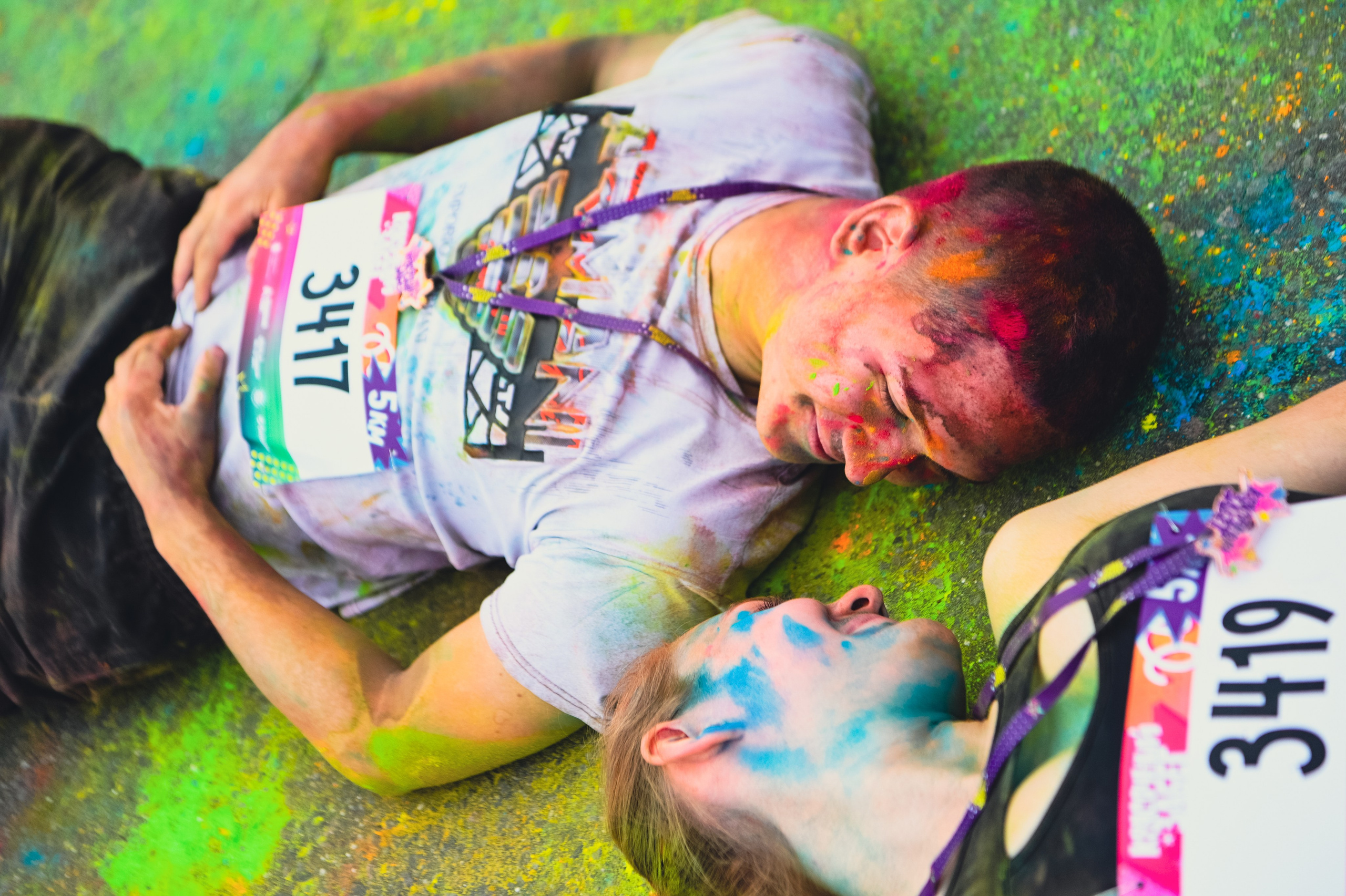 Красочный забег. Елена Дружинина. Спортивный и репортажный фотограф