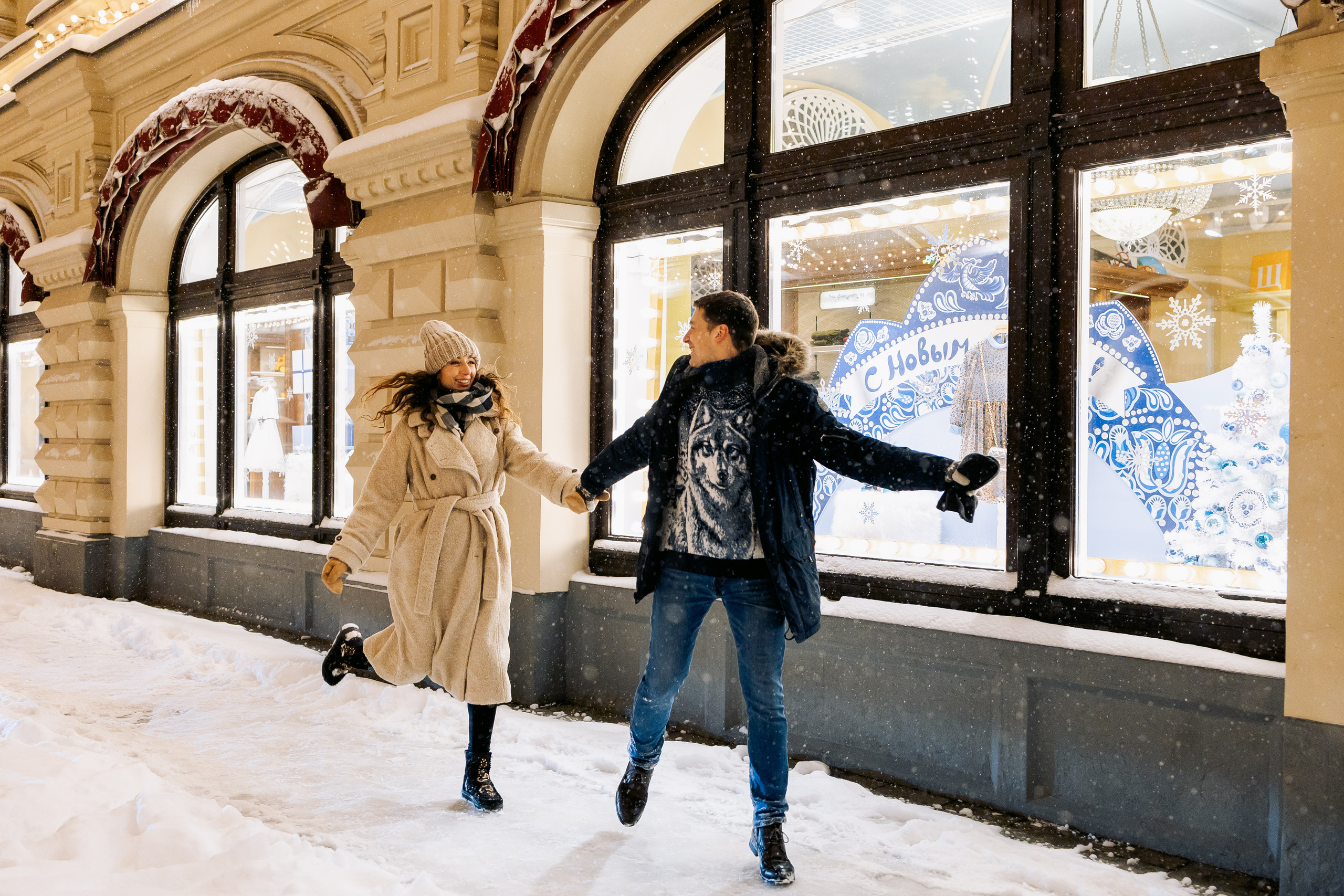 Love Story у ГУМа. Семейный Фотограф в Москве Евгения Симоненко
