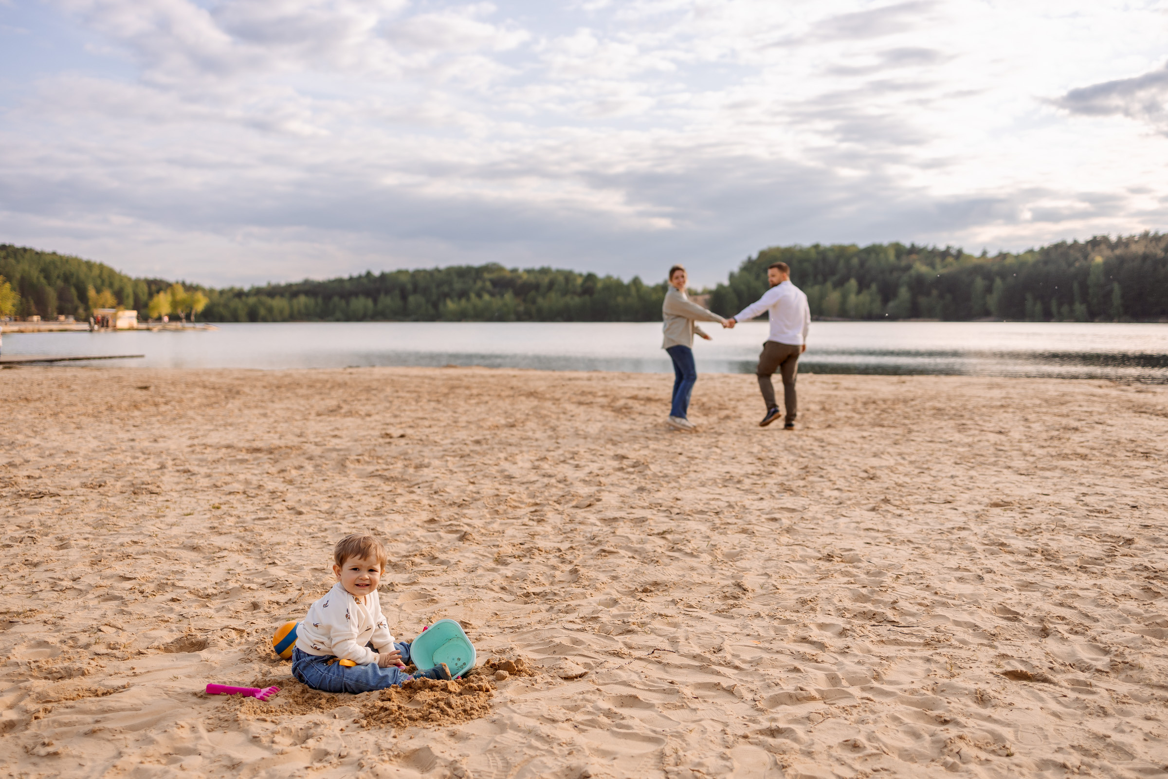 Семейная фотосессия на природе. Семейный Фотограф в Москве Евгения Симоненко