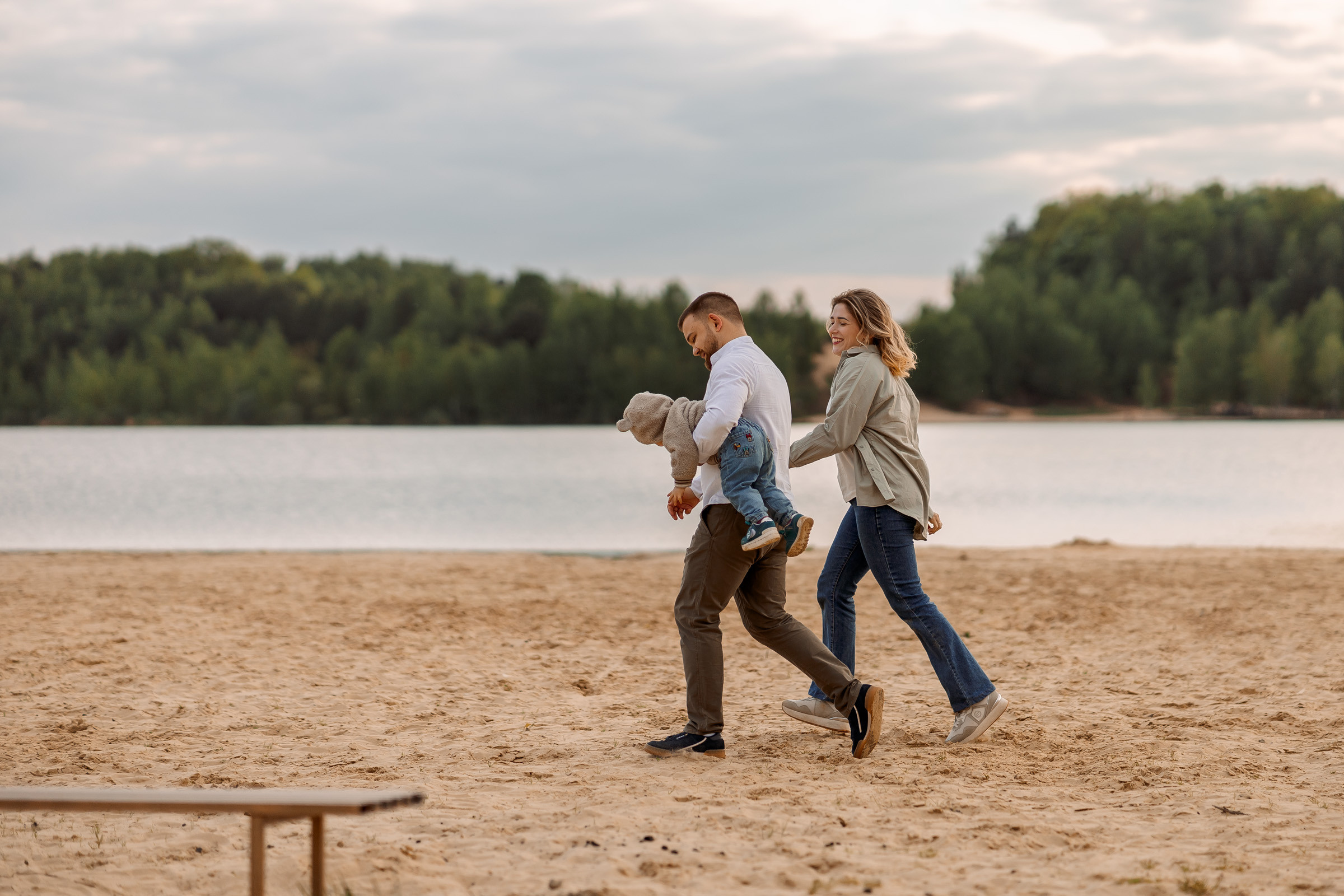 Семейная фотосессия на природе. Семейный Фотограф в Москве Евгения Симоненко