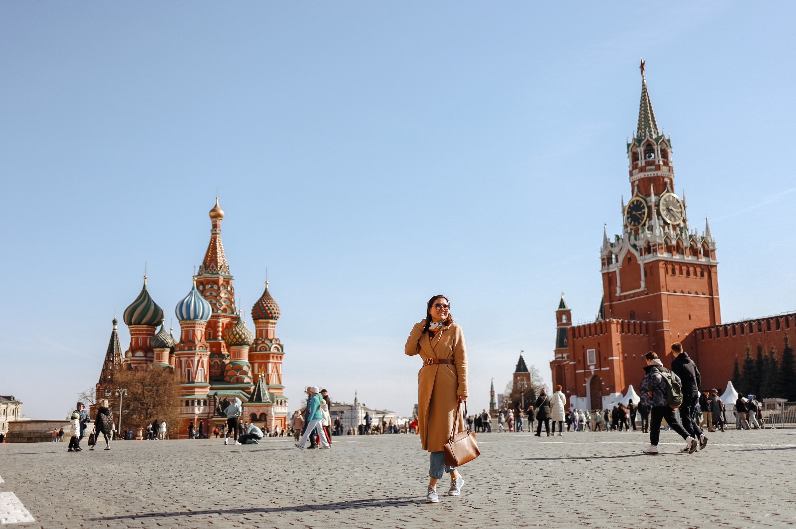 Прогулка по Красной площади. Семейный Фотограф в Москве Евгения Симоненко