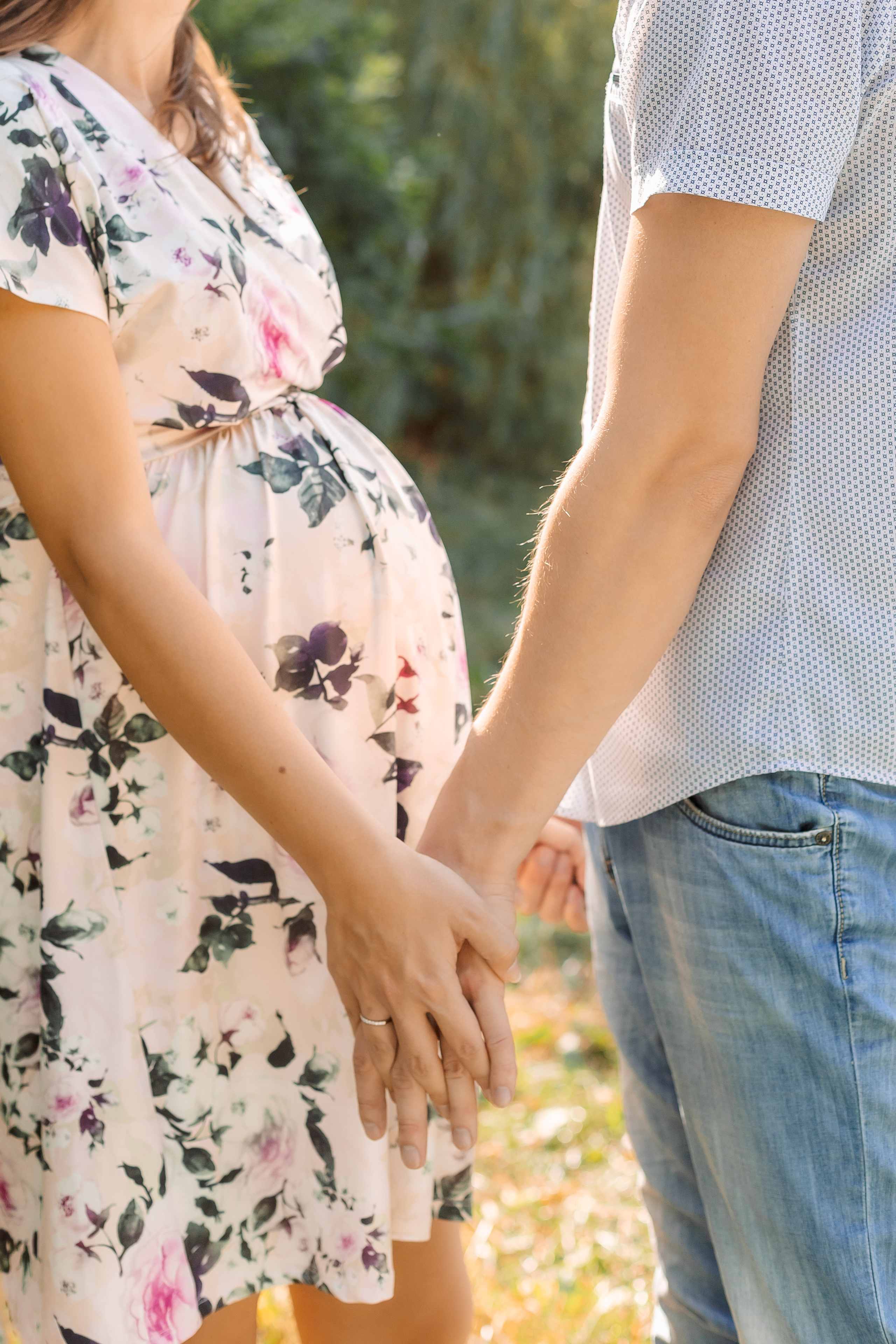 Фотосессия беременности в парке. Семейный Фотограф в Москве Евгения Симоненко