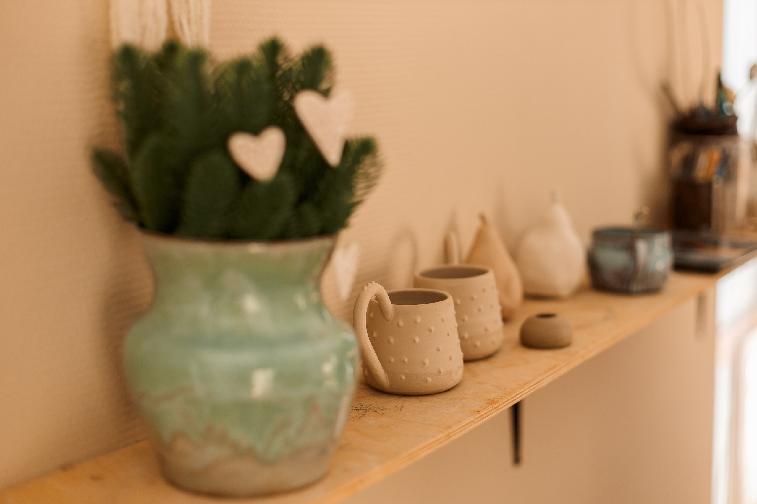 Свидание в гончарной мастерской. Семейный Фотограф в Москве Евгения Симоненко