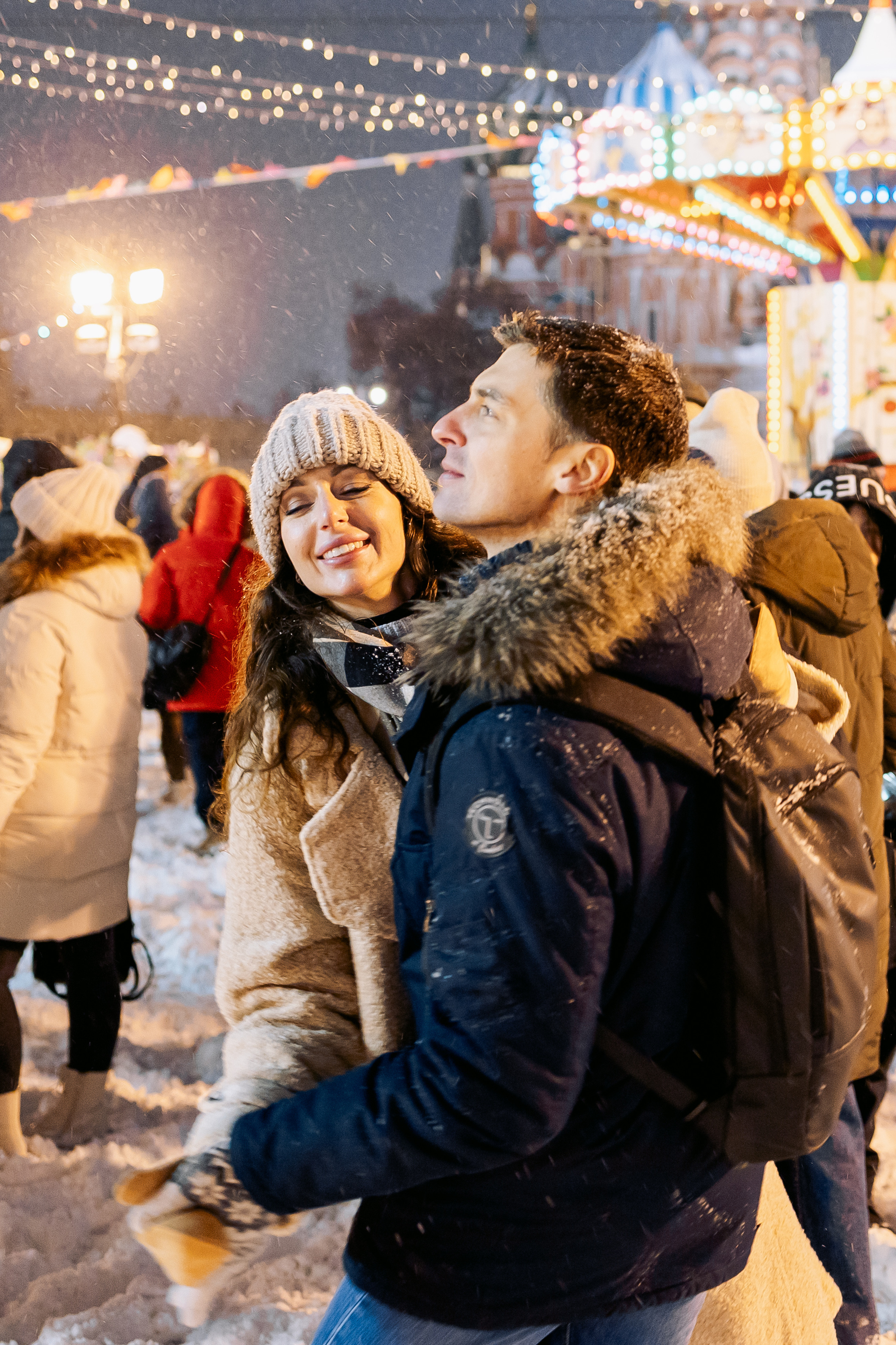 Love Story у ГУМа. Семейный Фотограф в Москве Евгения Симоненко